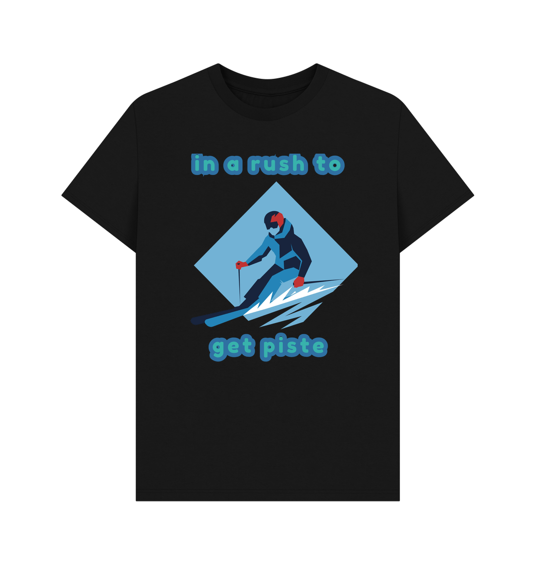 Black Mens Ski 2025 Classic T-shirt