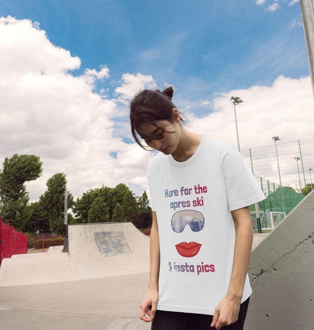 Women's apres ski T-shirt