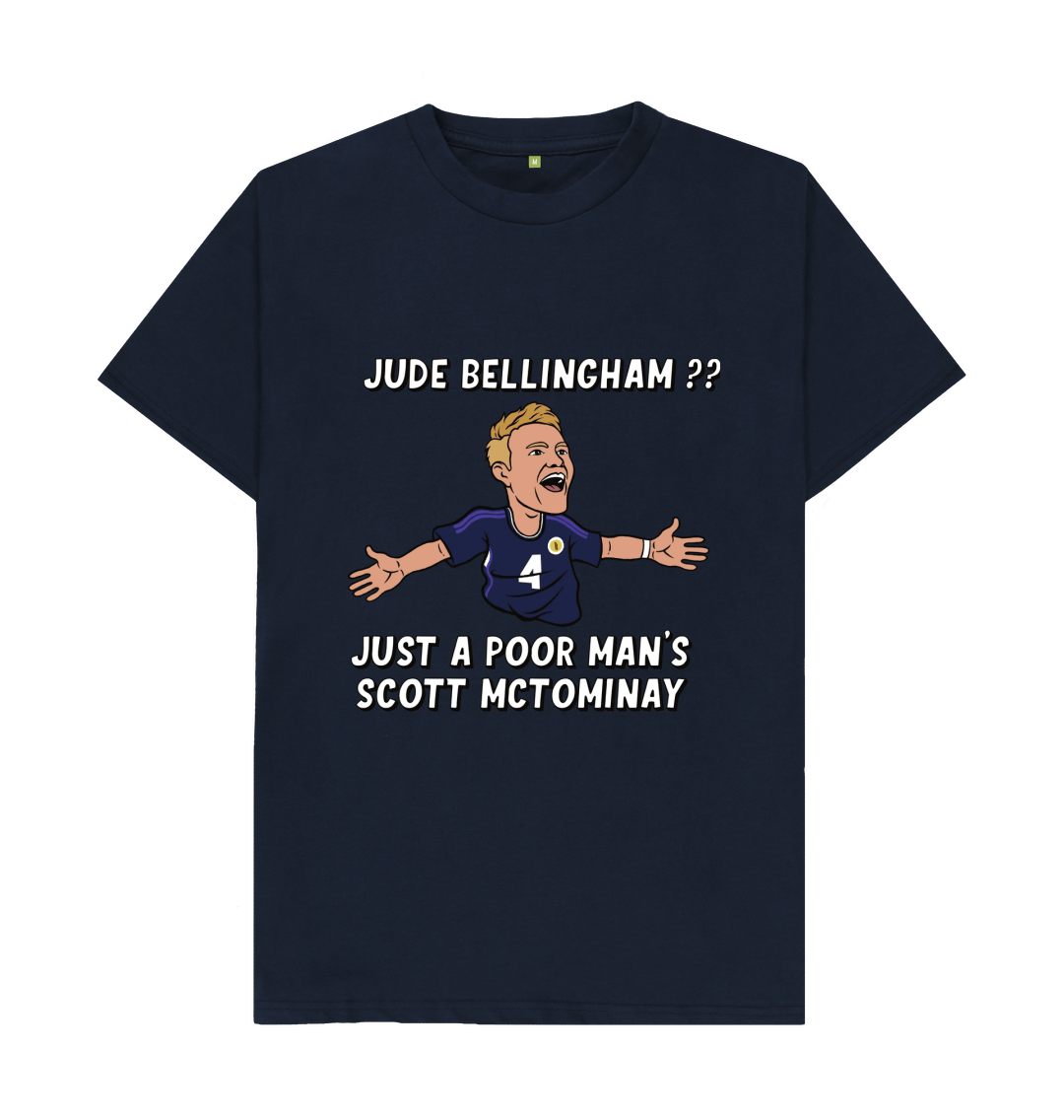 Navy Blue Printed T-shirt Front