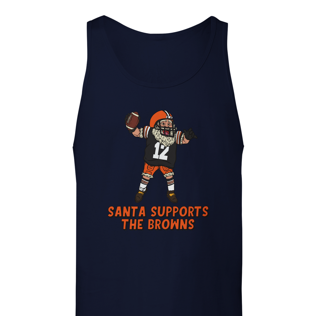 Cleveland Browns Unisex Santa Tank Top
