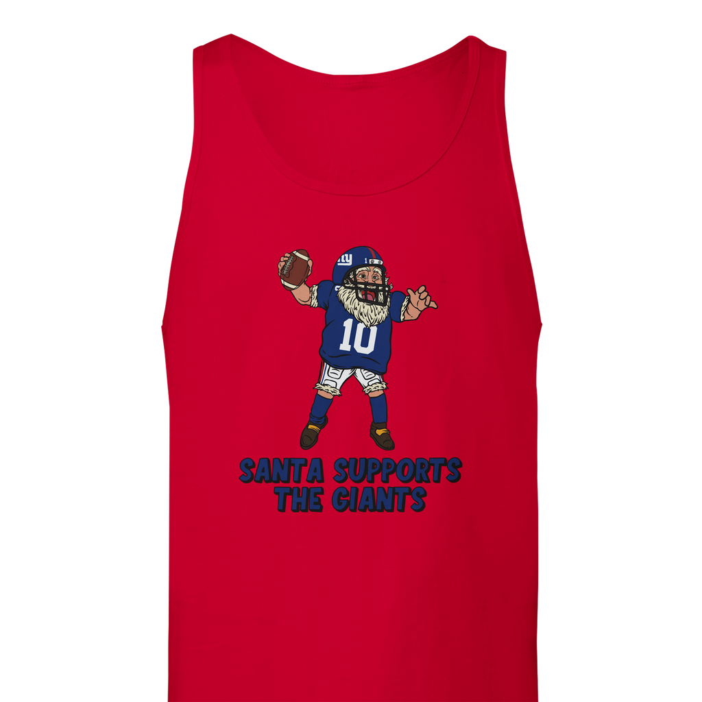 New York Giants Unisex Santa Tank Top