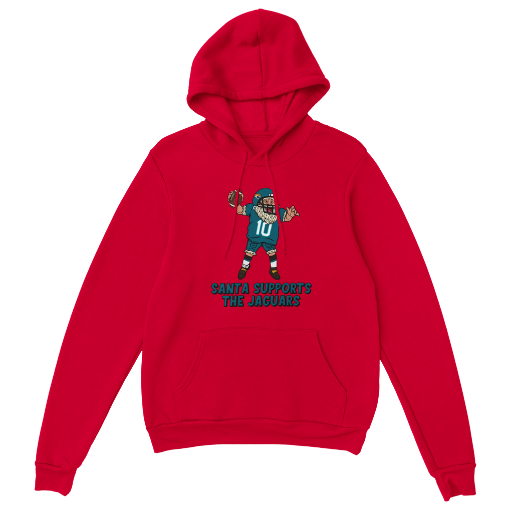 Jacksonville Jaguars Unisex Pullover Santa Hoodie