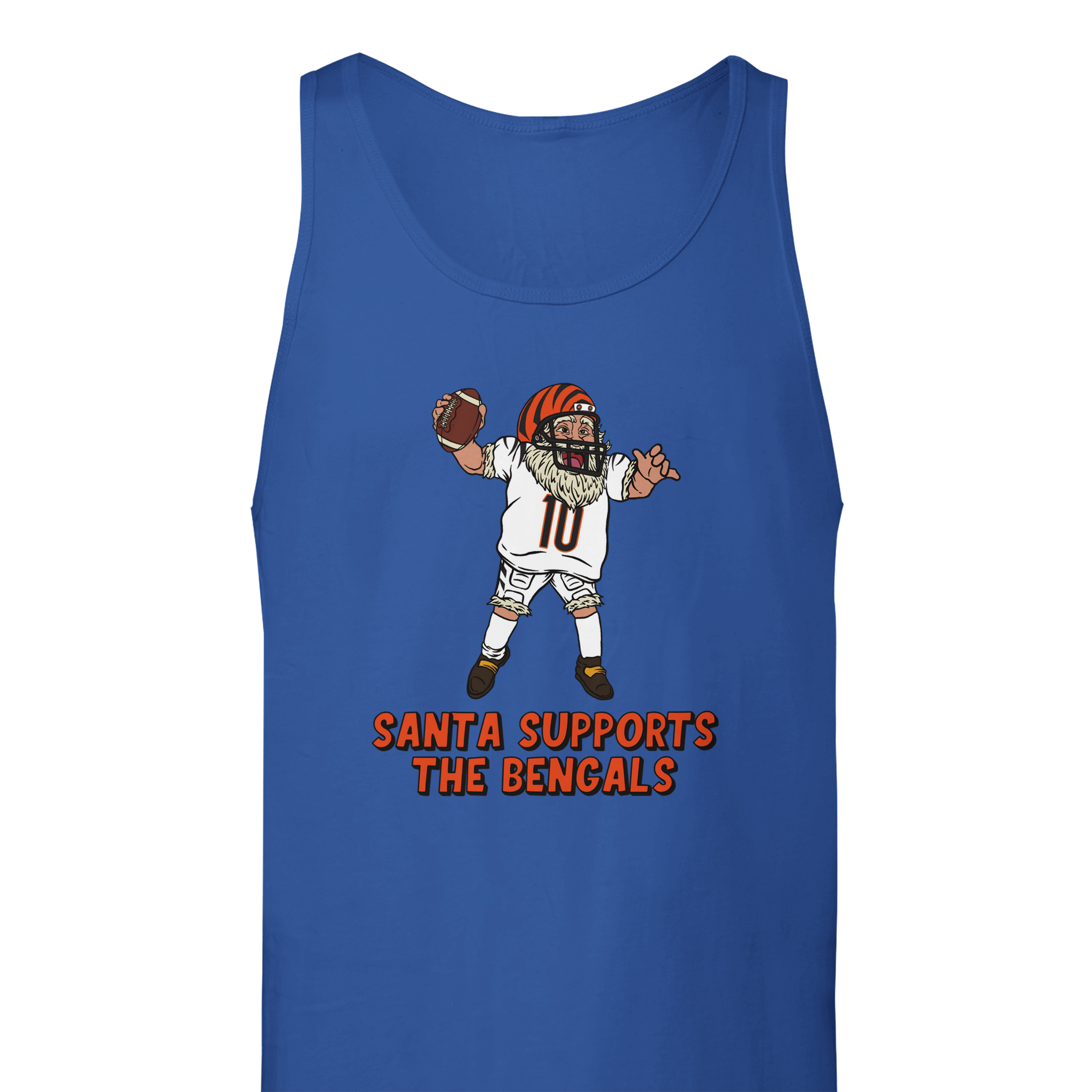 Cincinnati Bengals Unisex Santa Tank Top