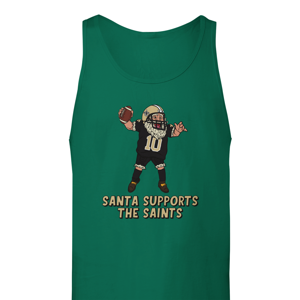 New Orleans Saints Unisex Santa Tank Top