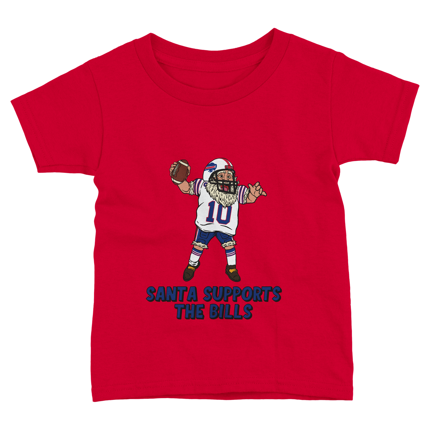 Buffalo Bills Toddler Santa T-Shirt