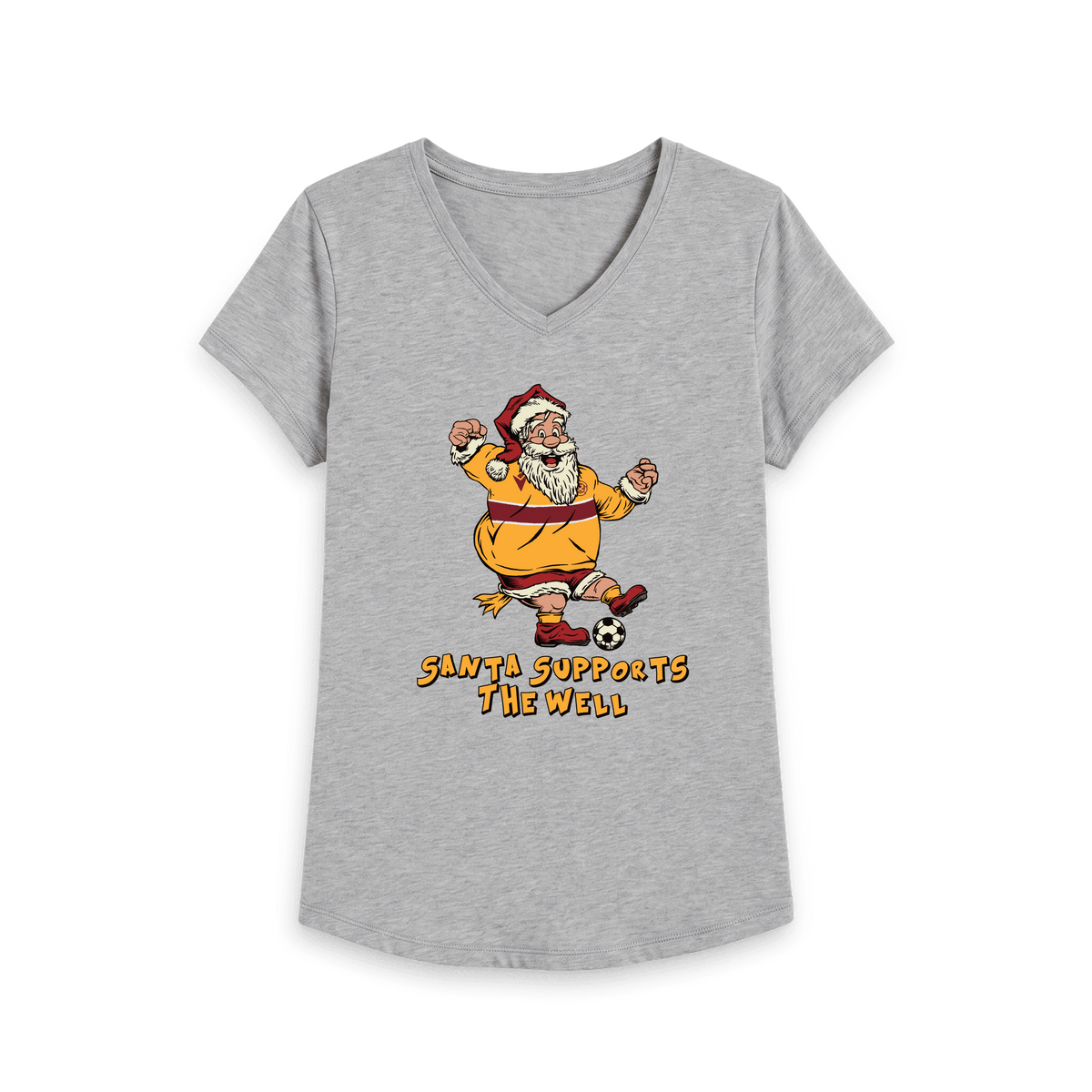 Athletic Grey Printed T-shirt Front