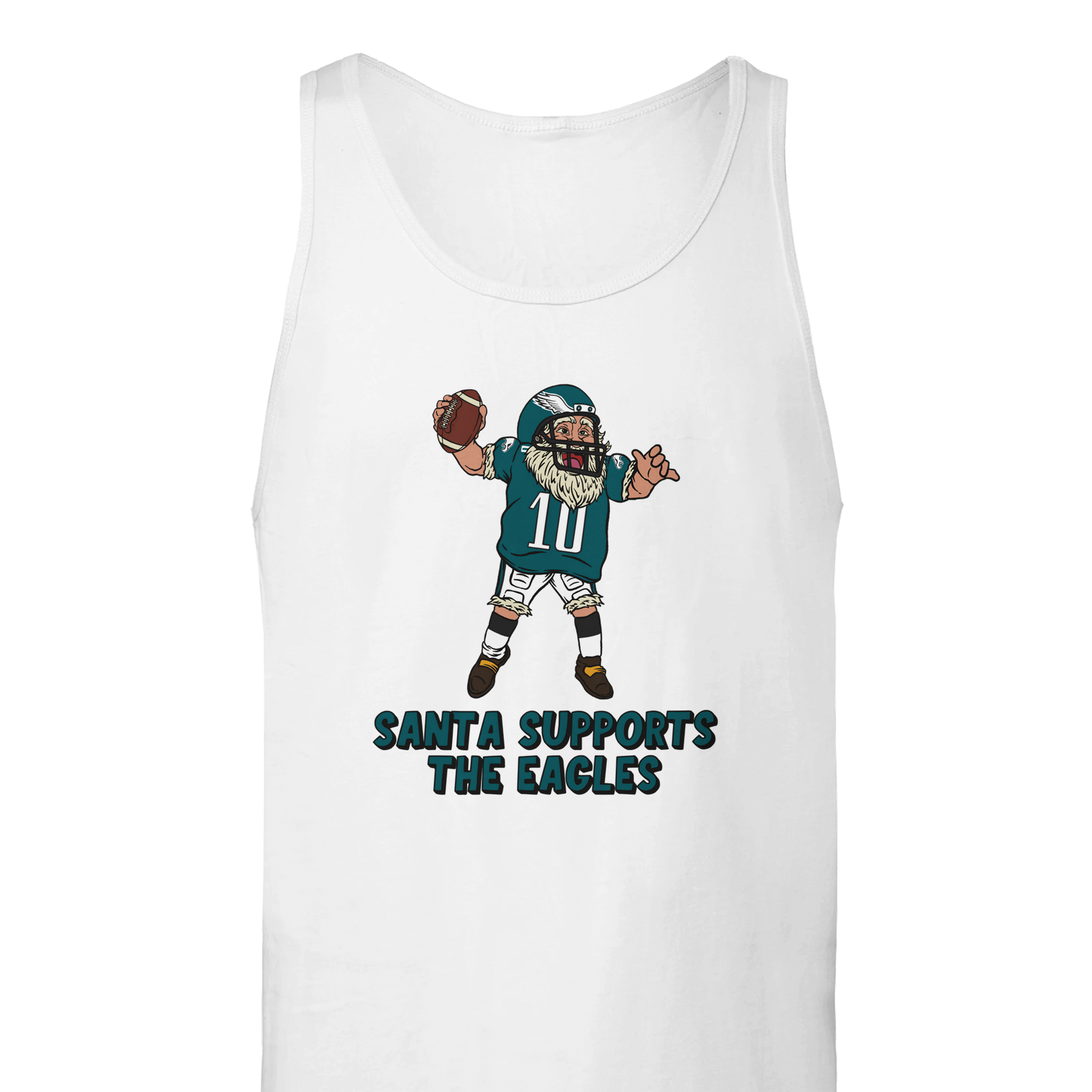 Philadelphia Eagles Unisex Santa Tank Top