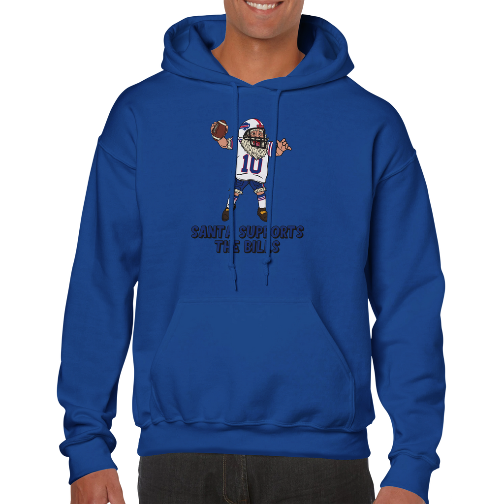Buffalo Bills Unisex Pullover Santa Hoodie