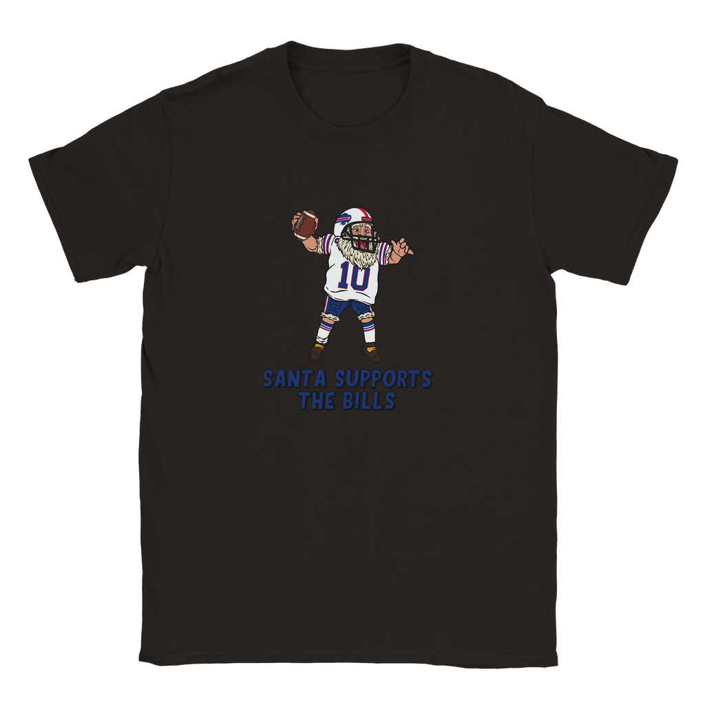 Buffalo Bills Kids Crewneck Santa T-shirt
