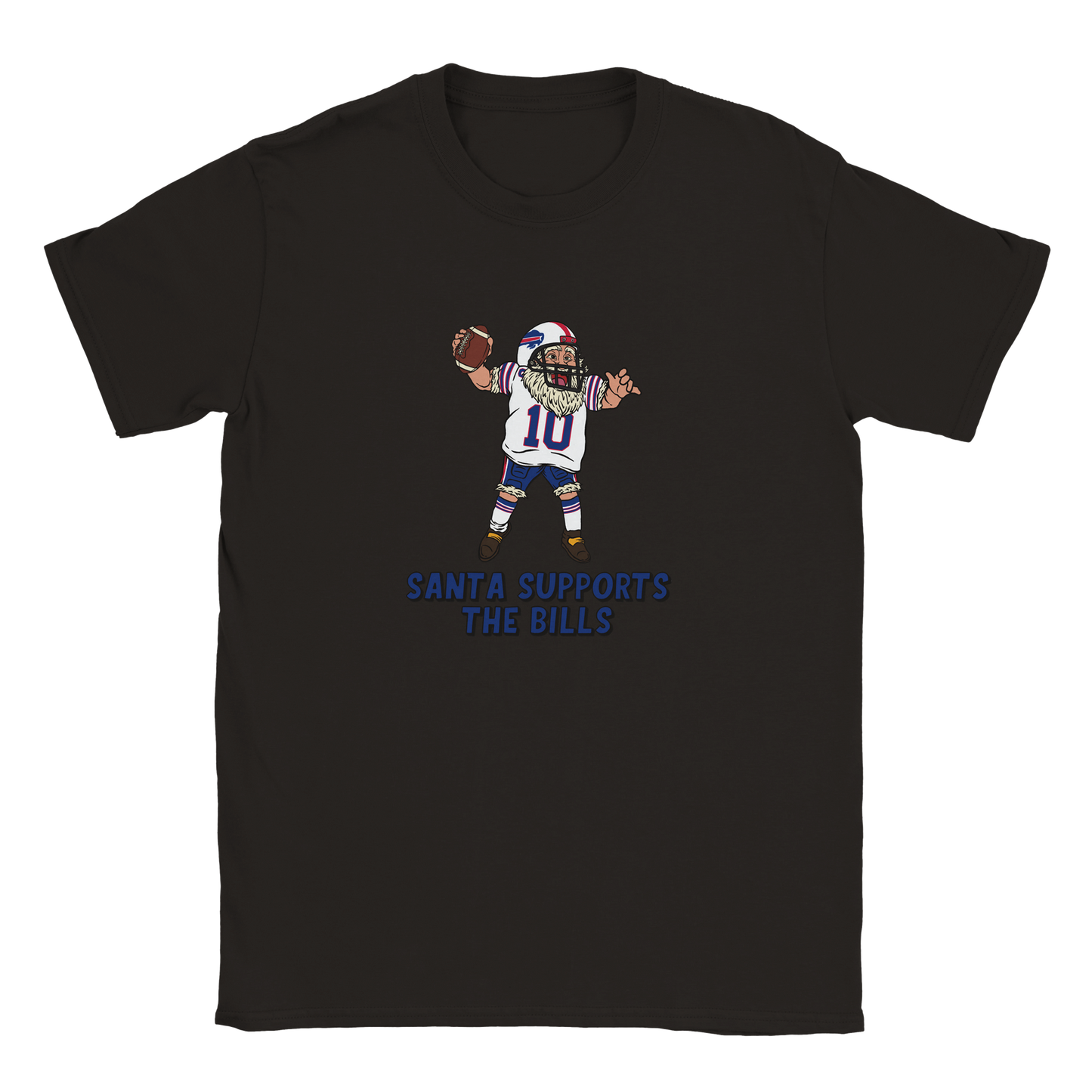 Buffalo Bills Kids Crewneck Santa T-shirt