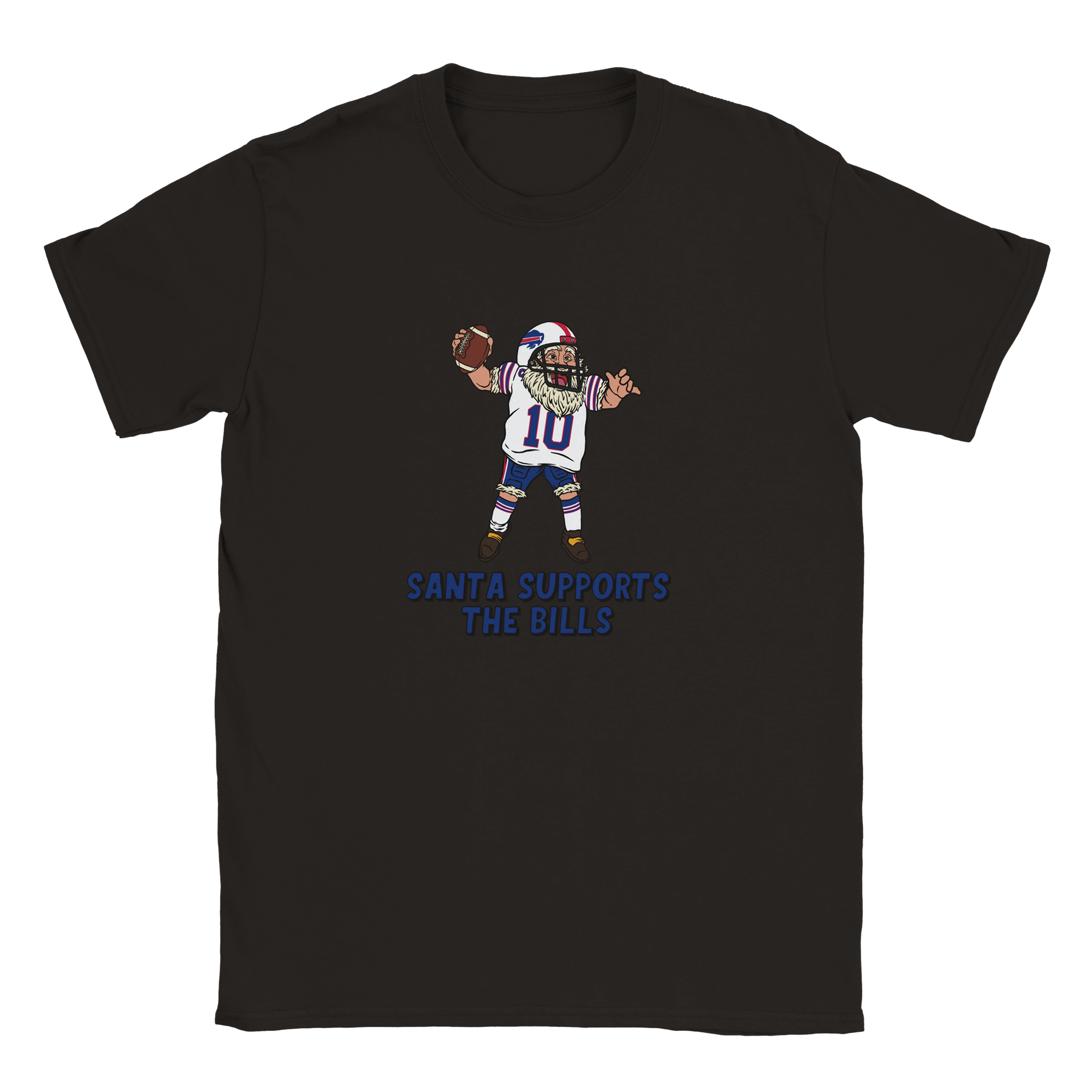 Buffalo Bills Kids Crewneck Santa T-shirt