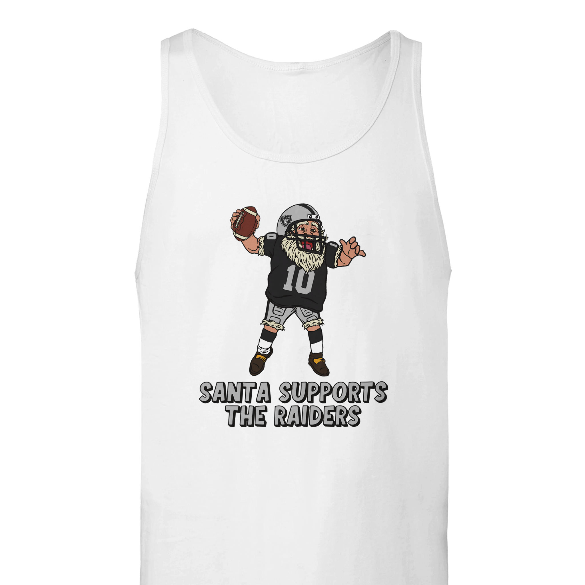 Las Vegas Raiders Unisex Santa Tank Top