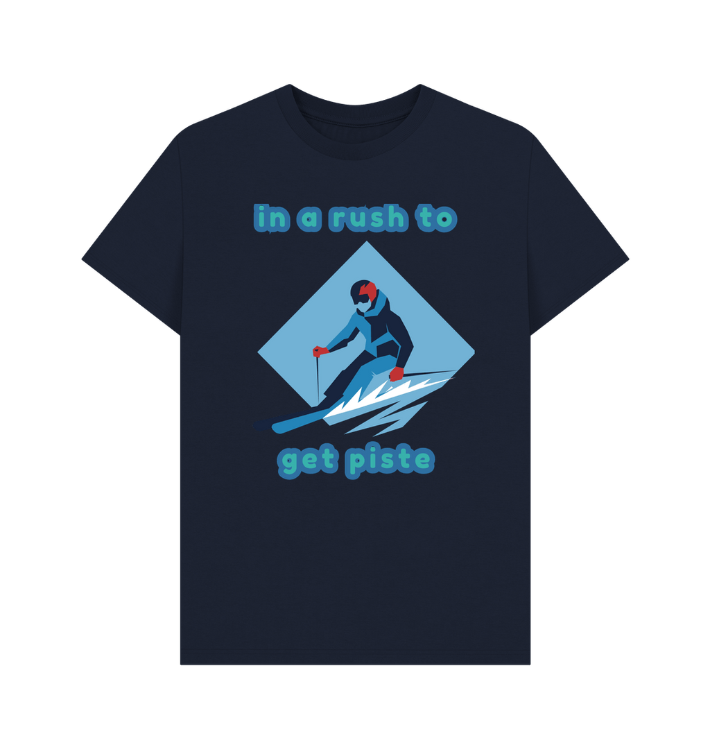 Navy Blue Mens Ski 2025 Classic T-shirt