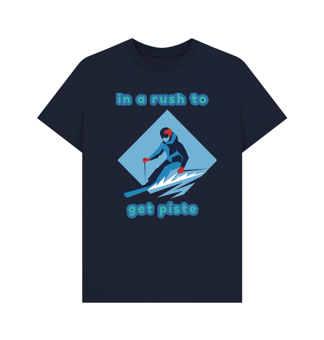 Navy Blue Mens Ski 2025 Classic T-shirt