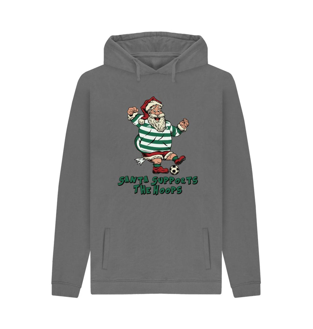 Slate Grey Celtic Men's Santa Hoody