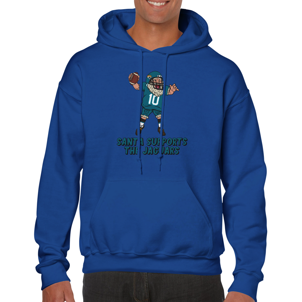 Jacksonville Jaguars Unisex Pullover Santa Hoodie