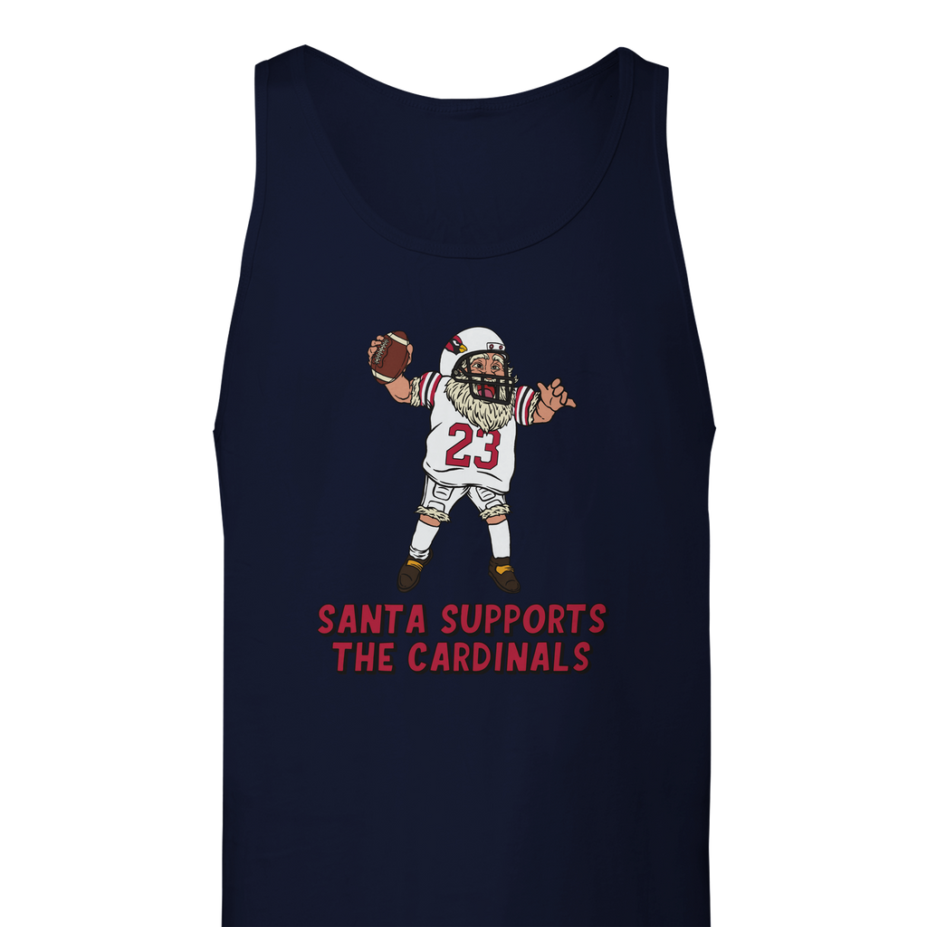 Arizona Cardinals Unisex Santa Tank Top
