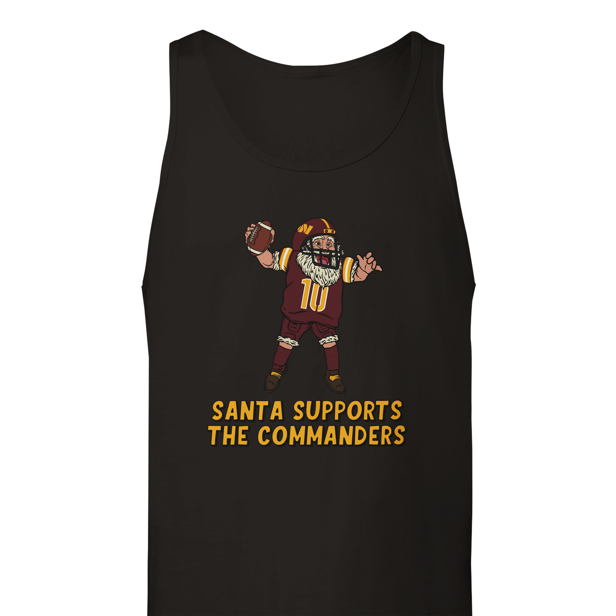 Washington Commanders Unisex Santa Tank Top