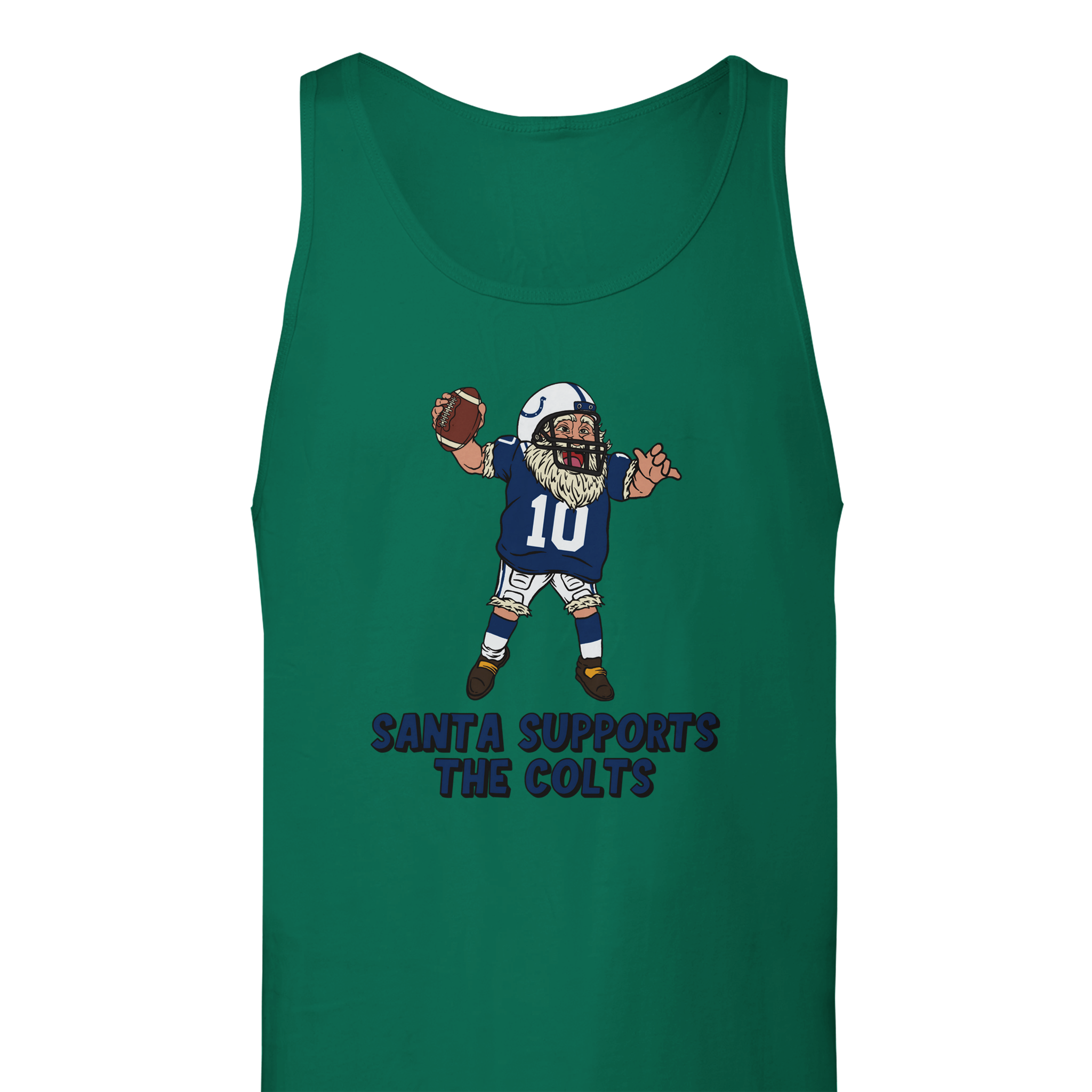 Indianapolis Colts Unisex Santa Tank Top