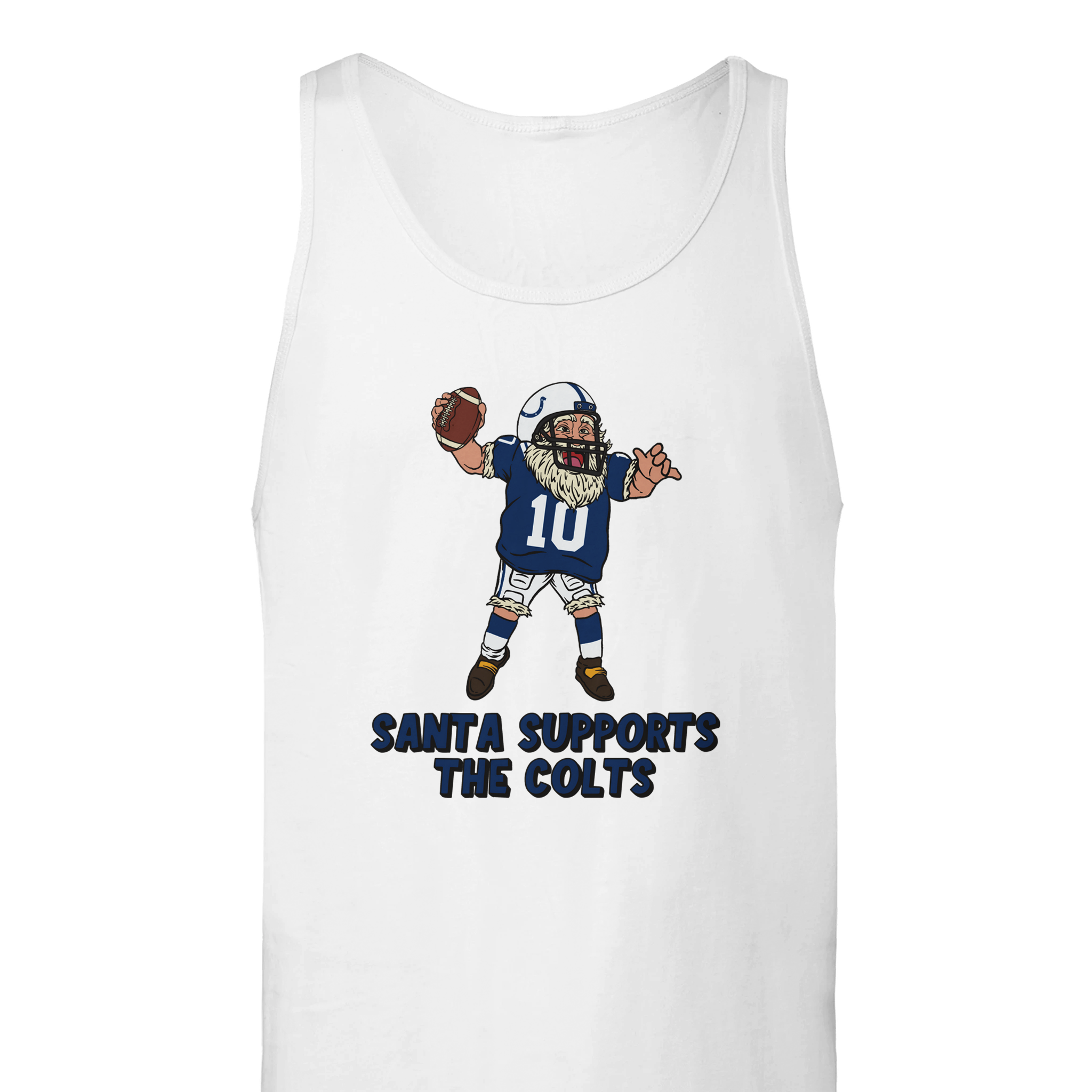 Indianapolis Colts Unisex Santa Tank Top