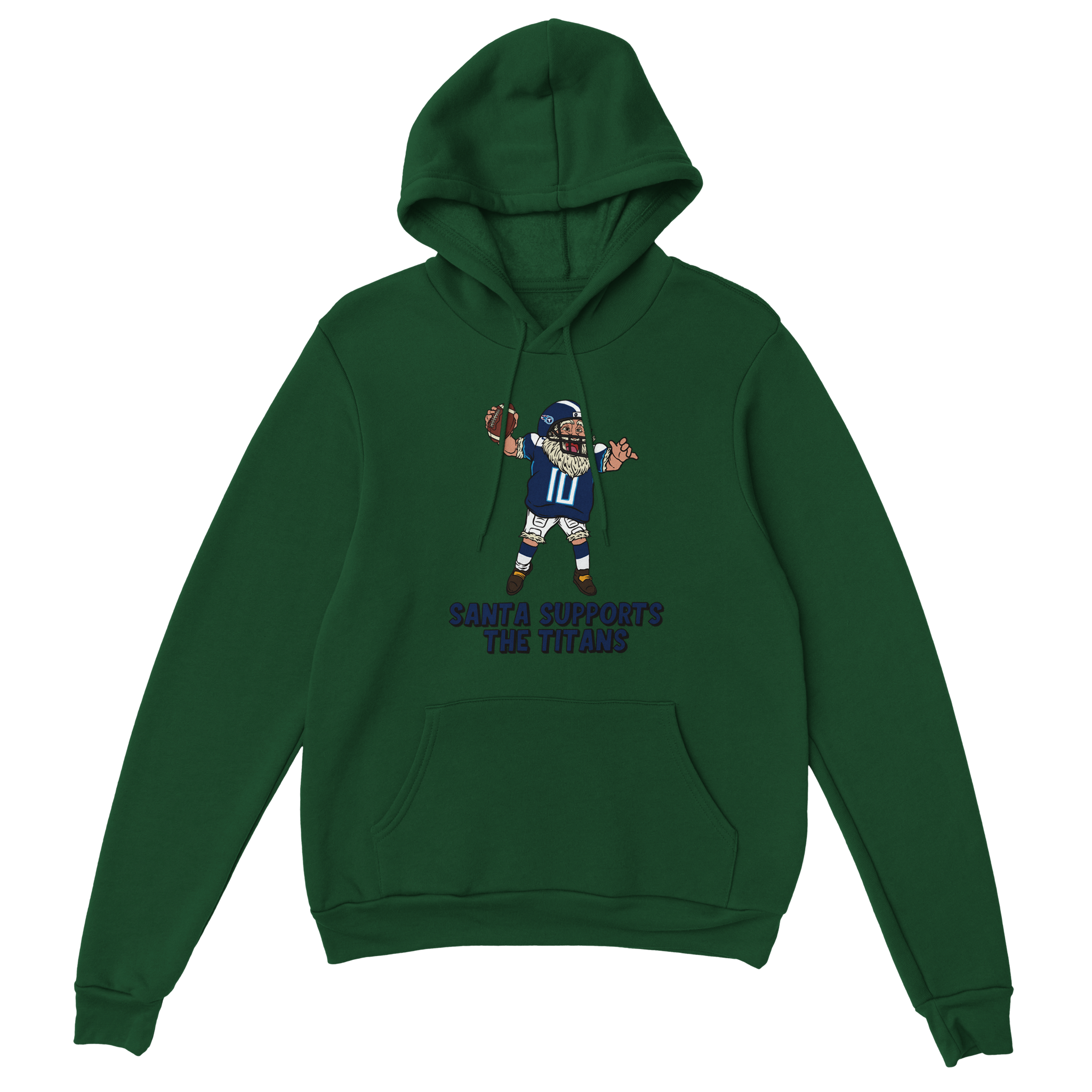Tennessee Titans Unisex Pullover Santa Hoodie