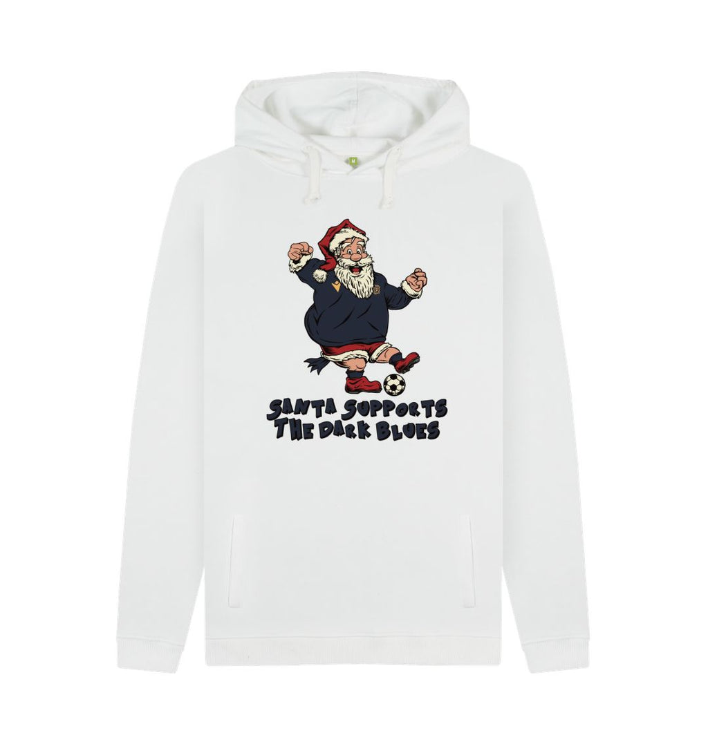 White Dundee FC Men's Santa Hoody