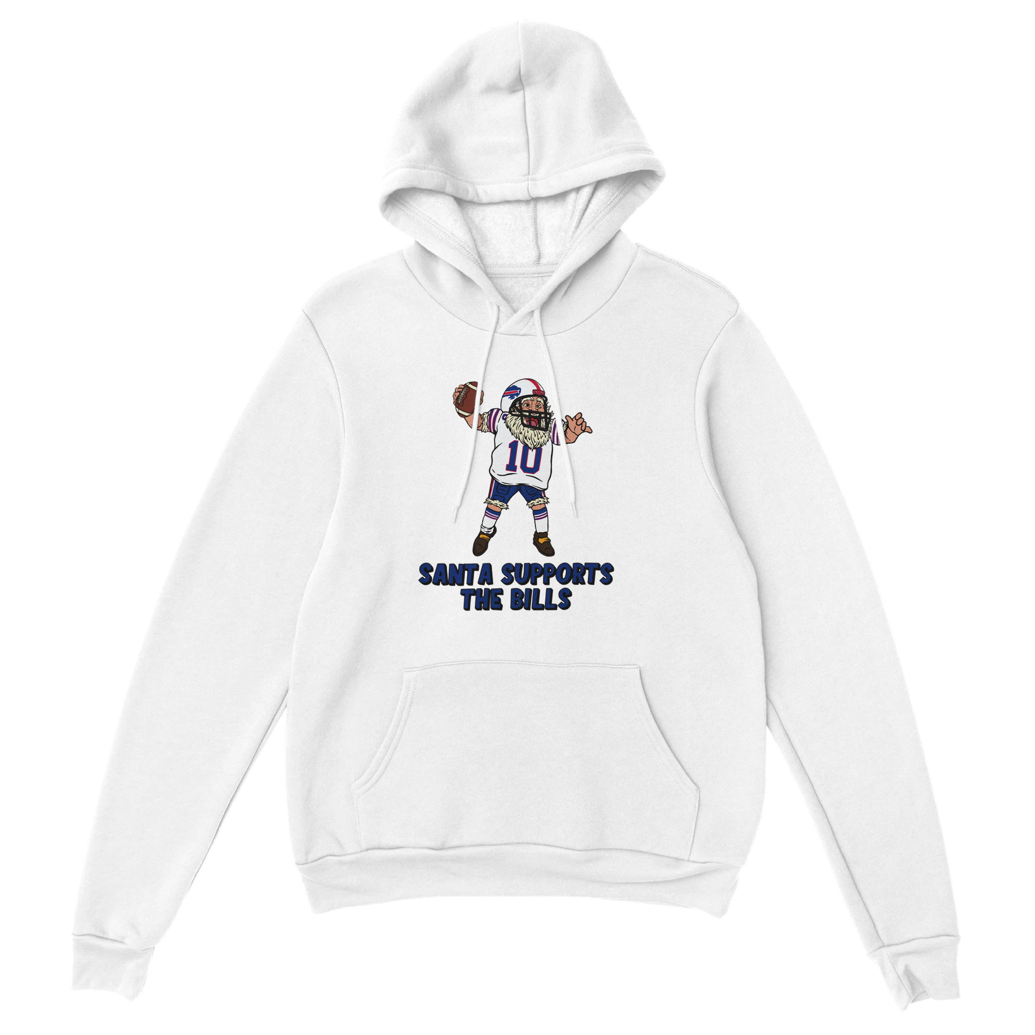 Buffalo Bills Unisex Pullover Santa Hoodie