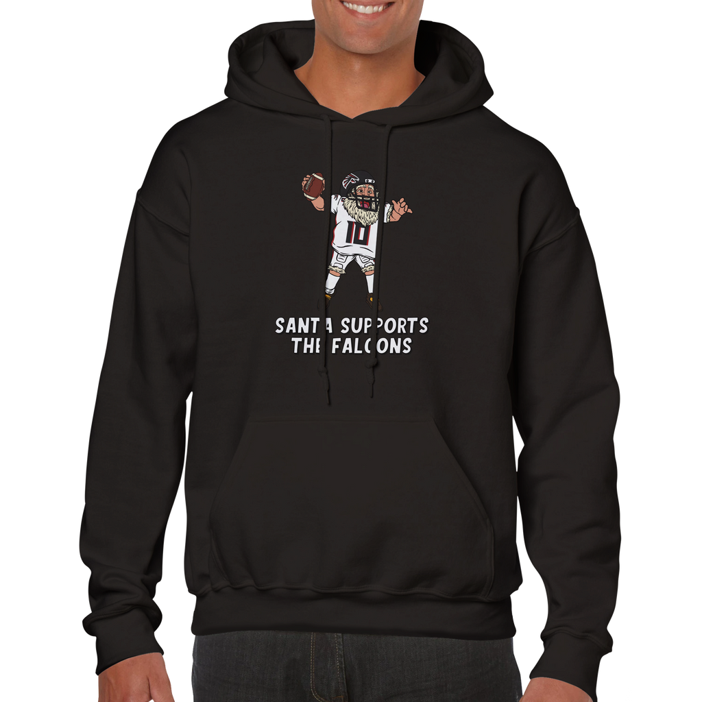 Atlanta Falcons Unisex Pullover Santa Hoodie