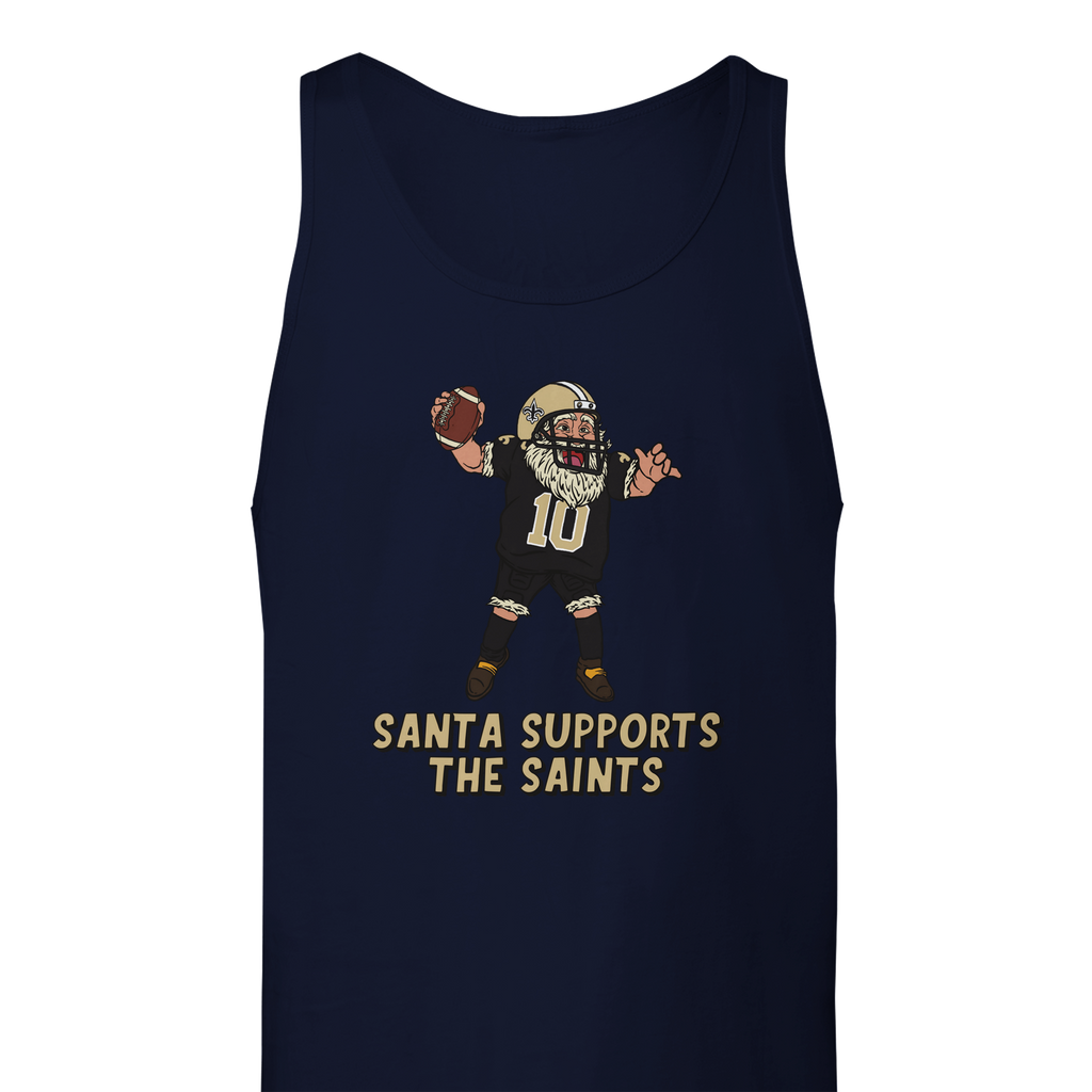 New Orleans Saints Unisex Santa Tank Top