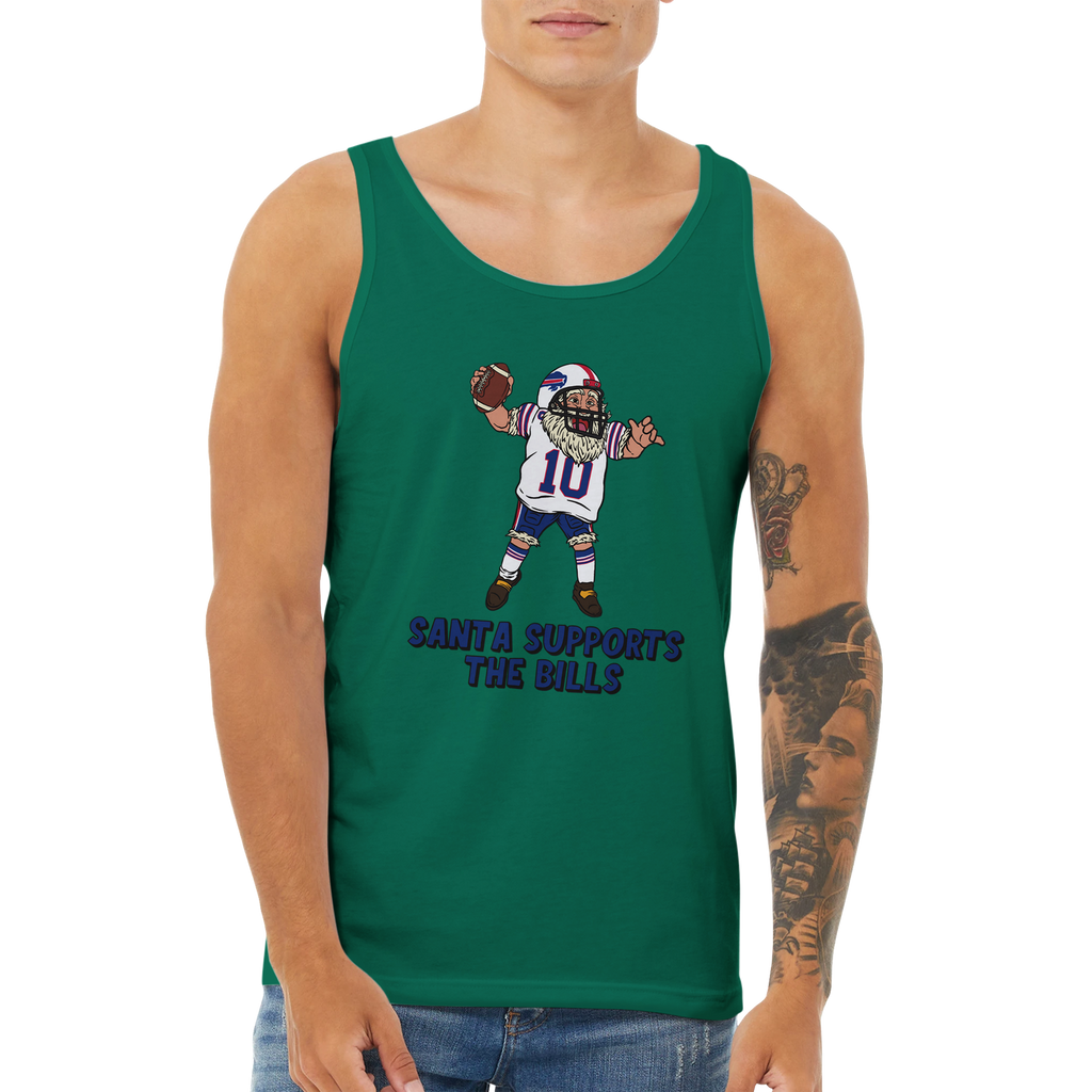 Buffalo Bills Unisex Santa Tank Top