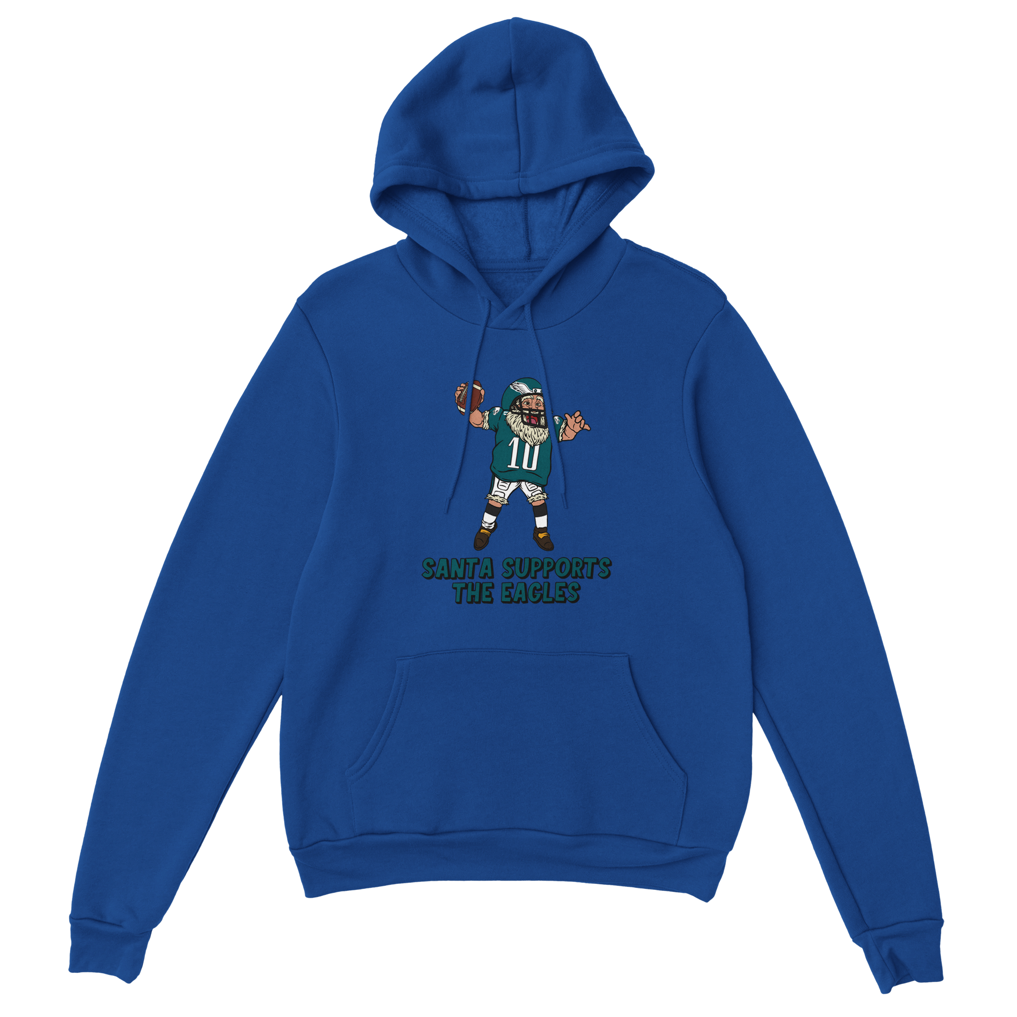 Philadelphia Eagles Unisex Pullover Santa Hoodie