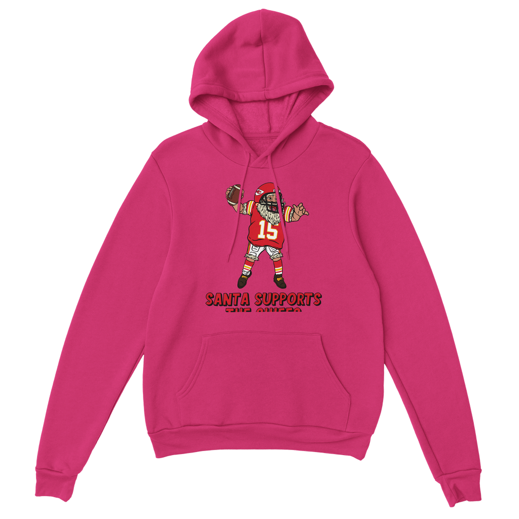 Kansas City Chiefs Unisex Pullover Santa Hoodie