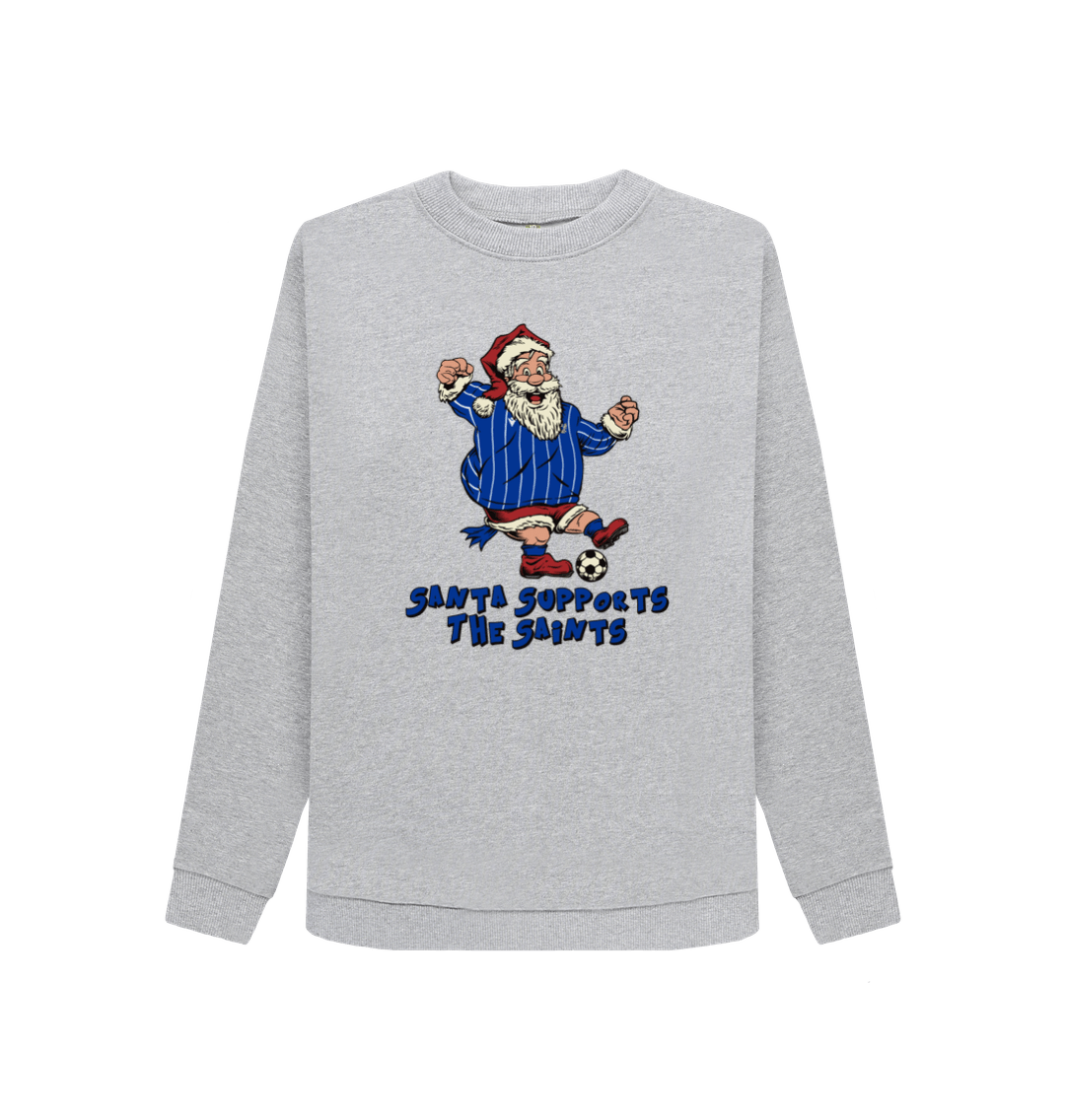 Light Heather Printed Sweater Front