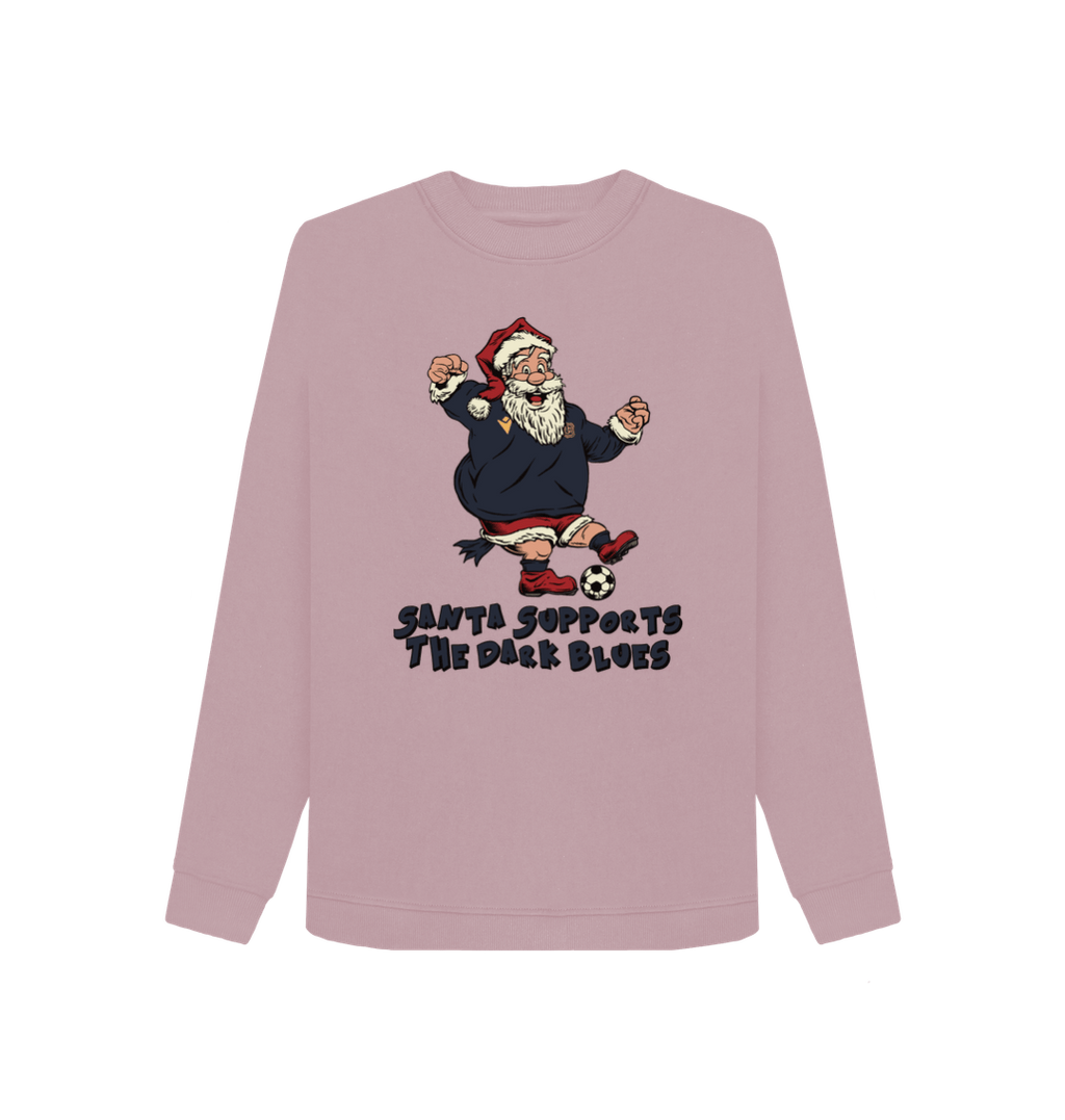 Mauve Printed Sweater Front