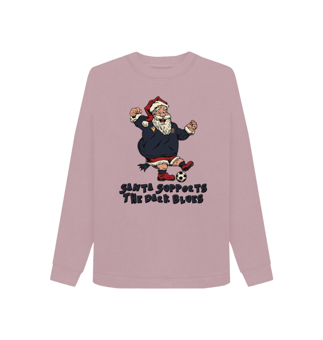 Mauve Printed Sweater Front