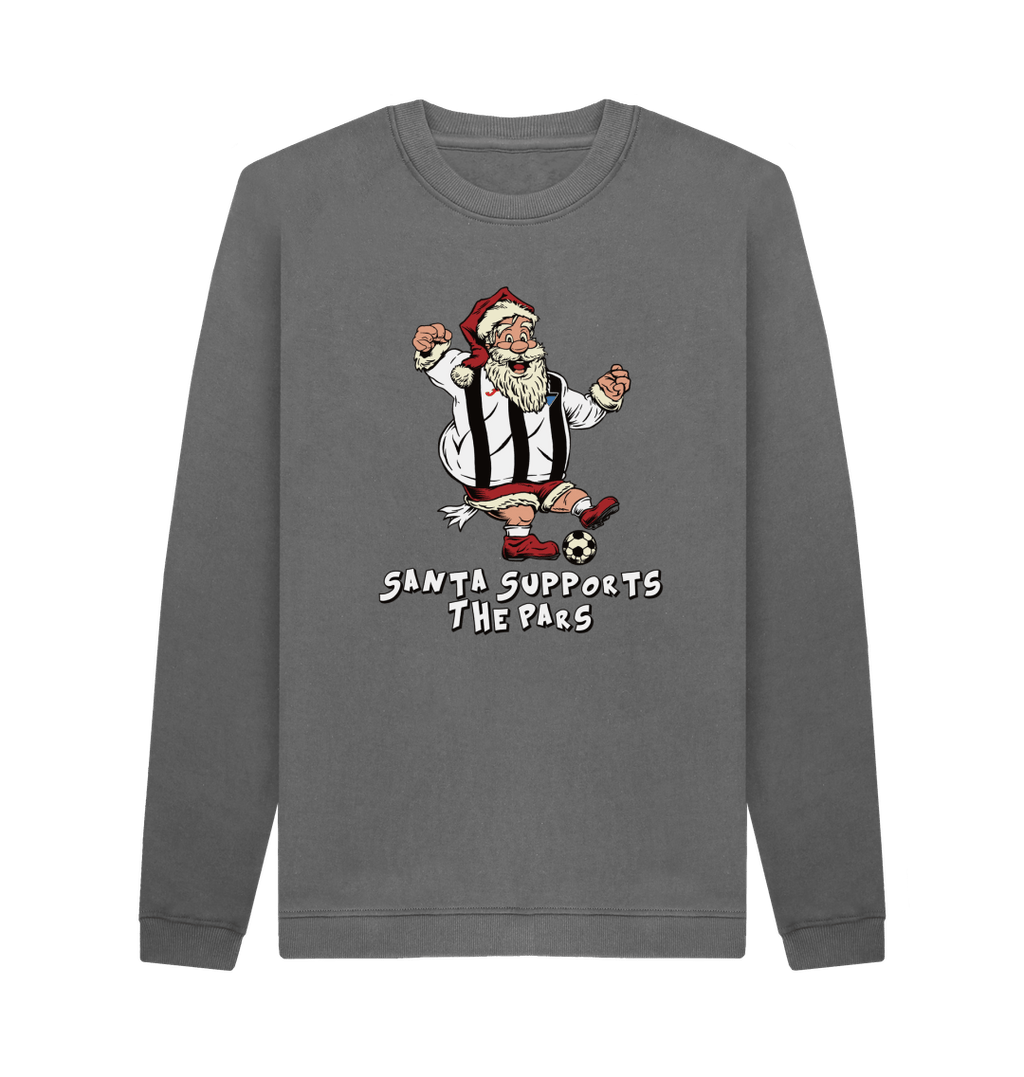 Slate Grey Printed Sweater Front