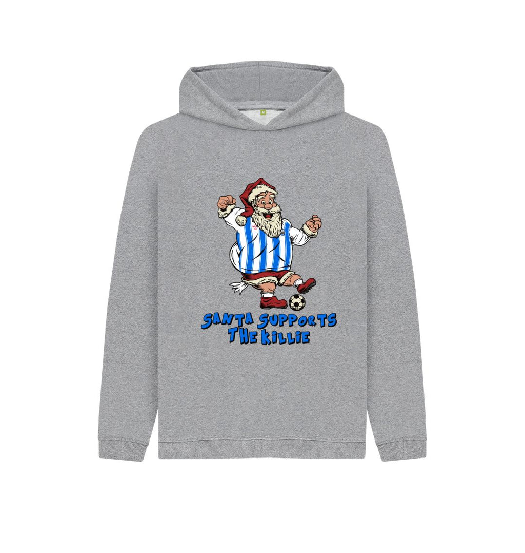 Athletic Grey Kilmarnock Kids Santa Hoody