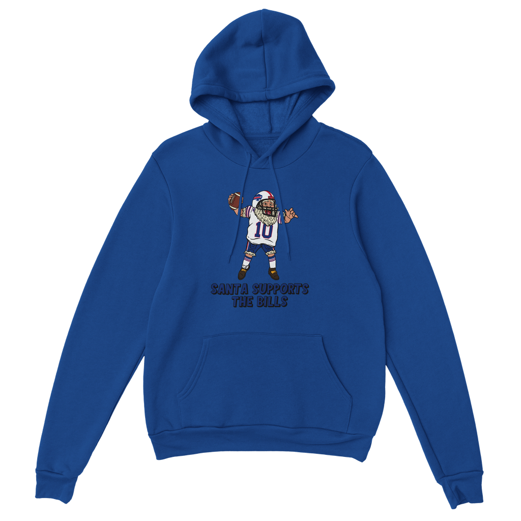 Buffalo Bills Unisex Pullover Santa Hoodie
