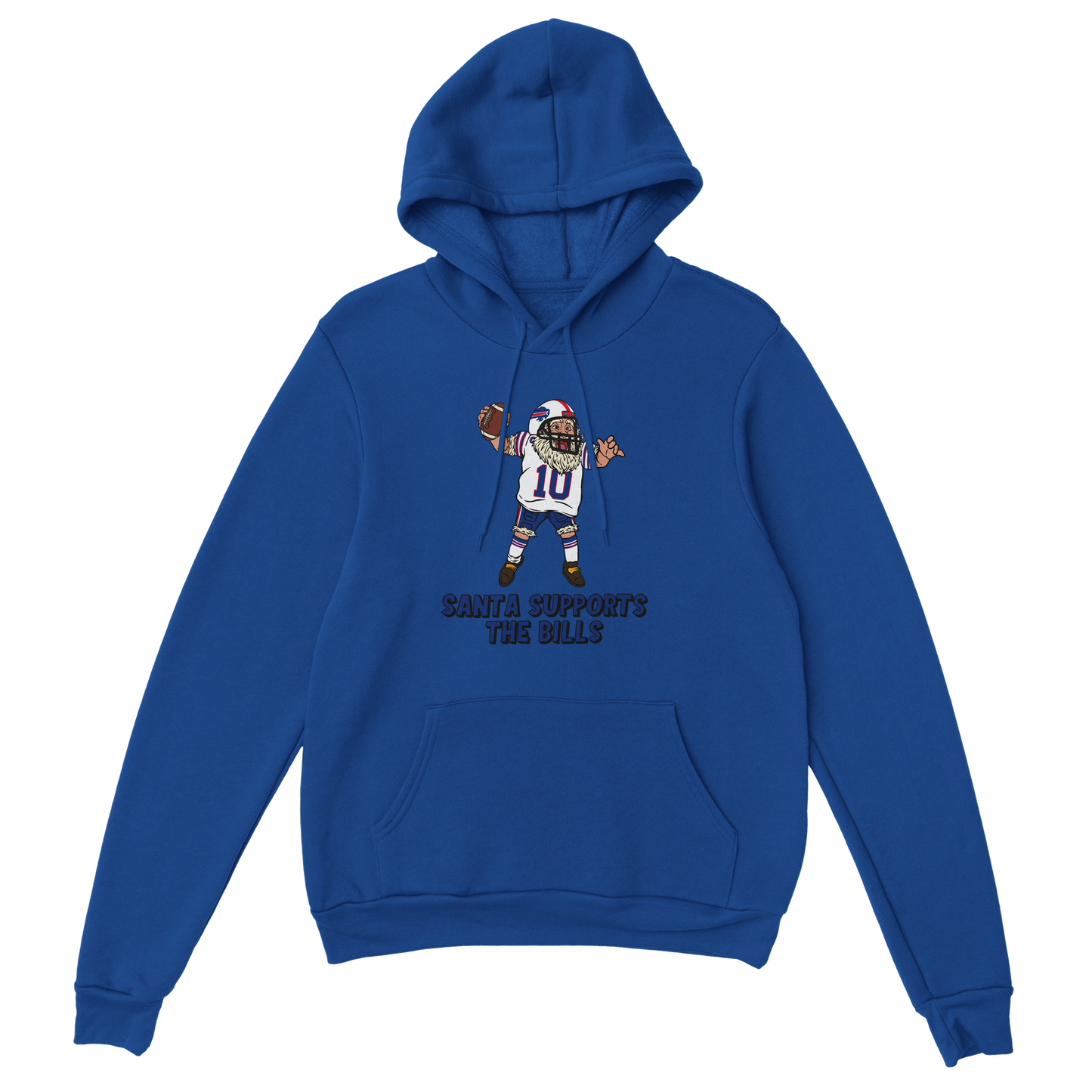 Buffalo Bills Unisex Pullover Santa Hoodie