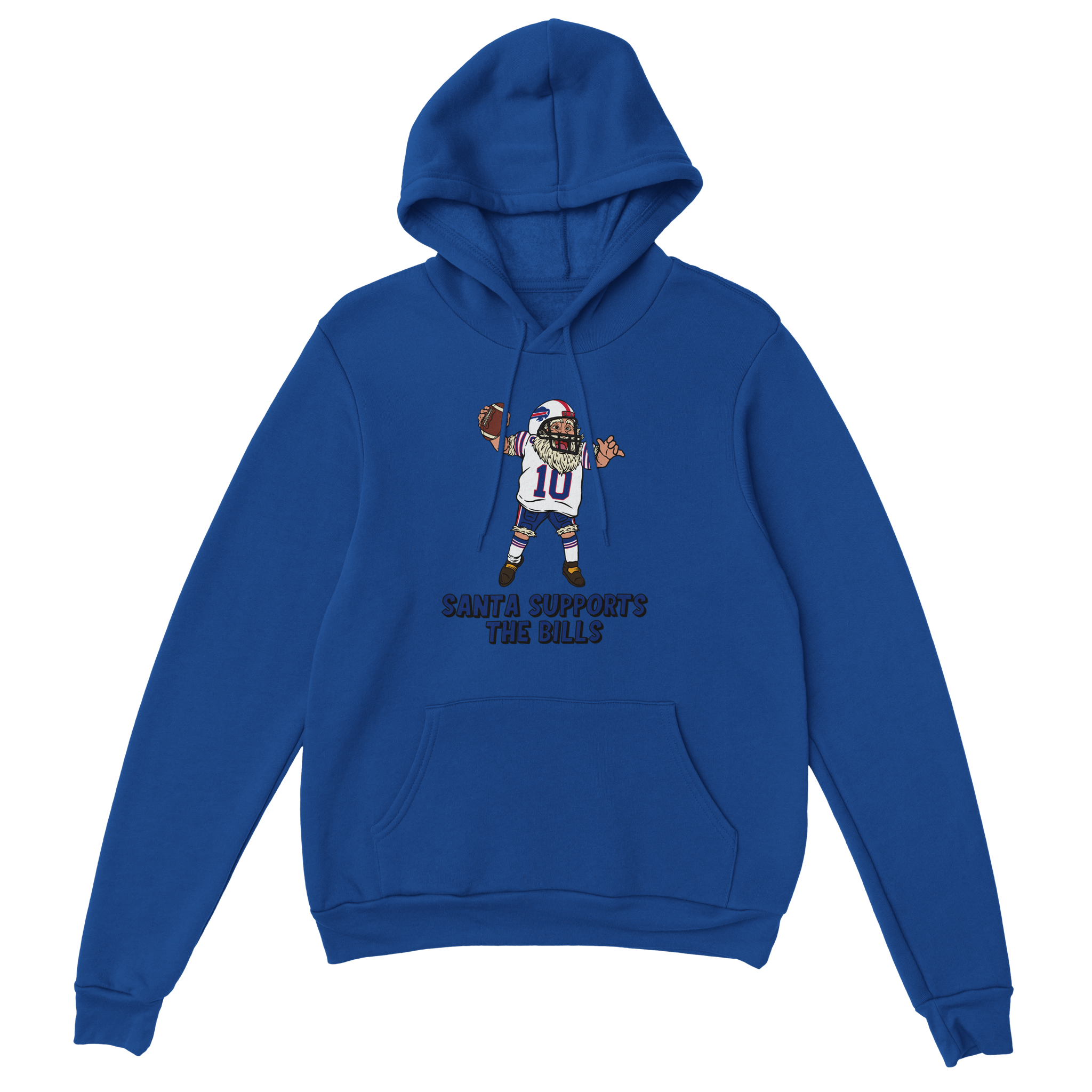 Buffalo Bills Unisex Pullover Santa Hoodie