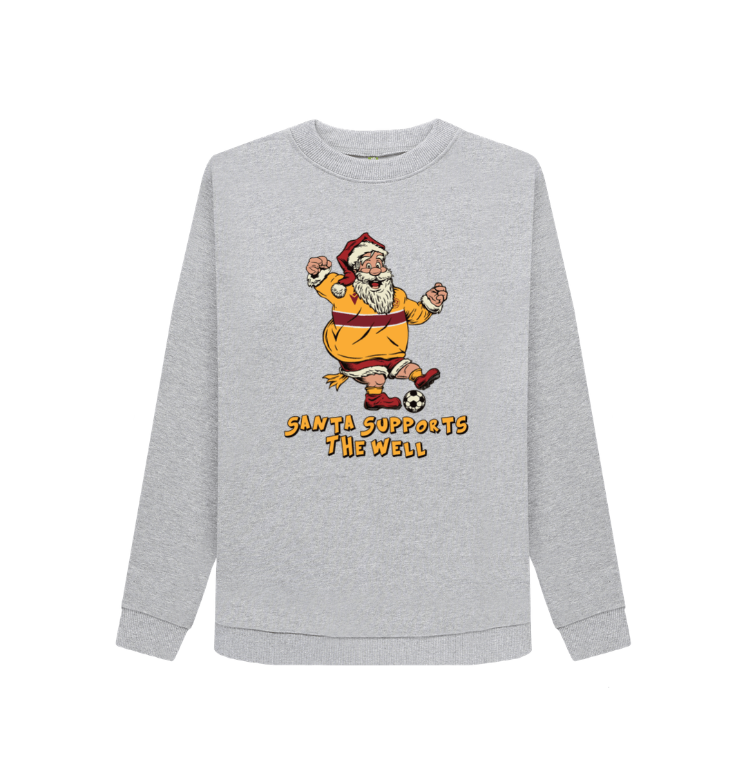 Light Heather Printed Sweater Front