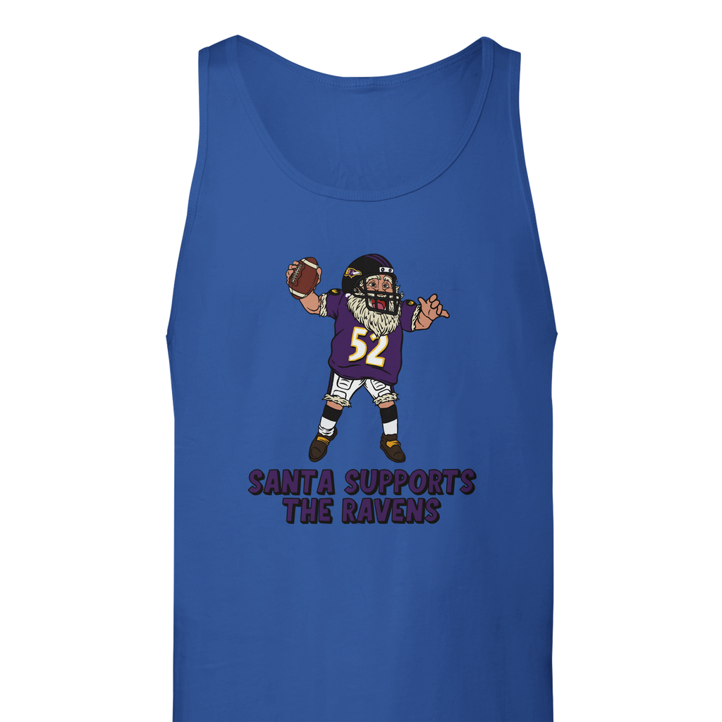Baltimore Ravens Unisex Santa Tank Top