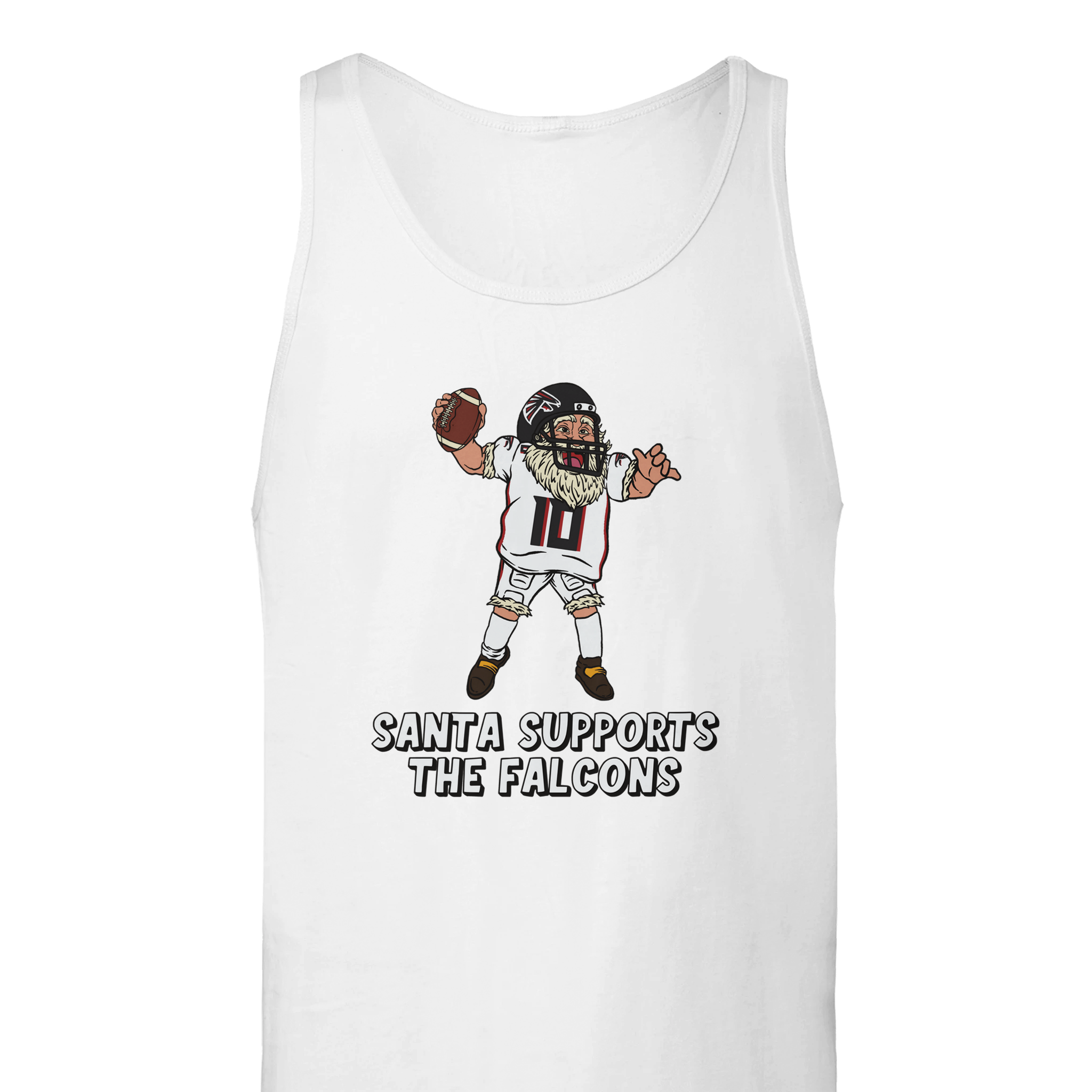 Atlanta Falcons Unisex Santa Tank Top