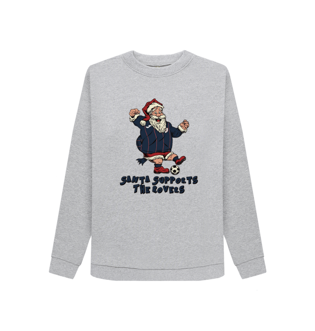 Light Heather Printed Sweater Front