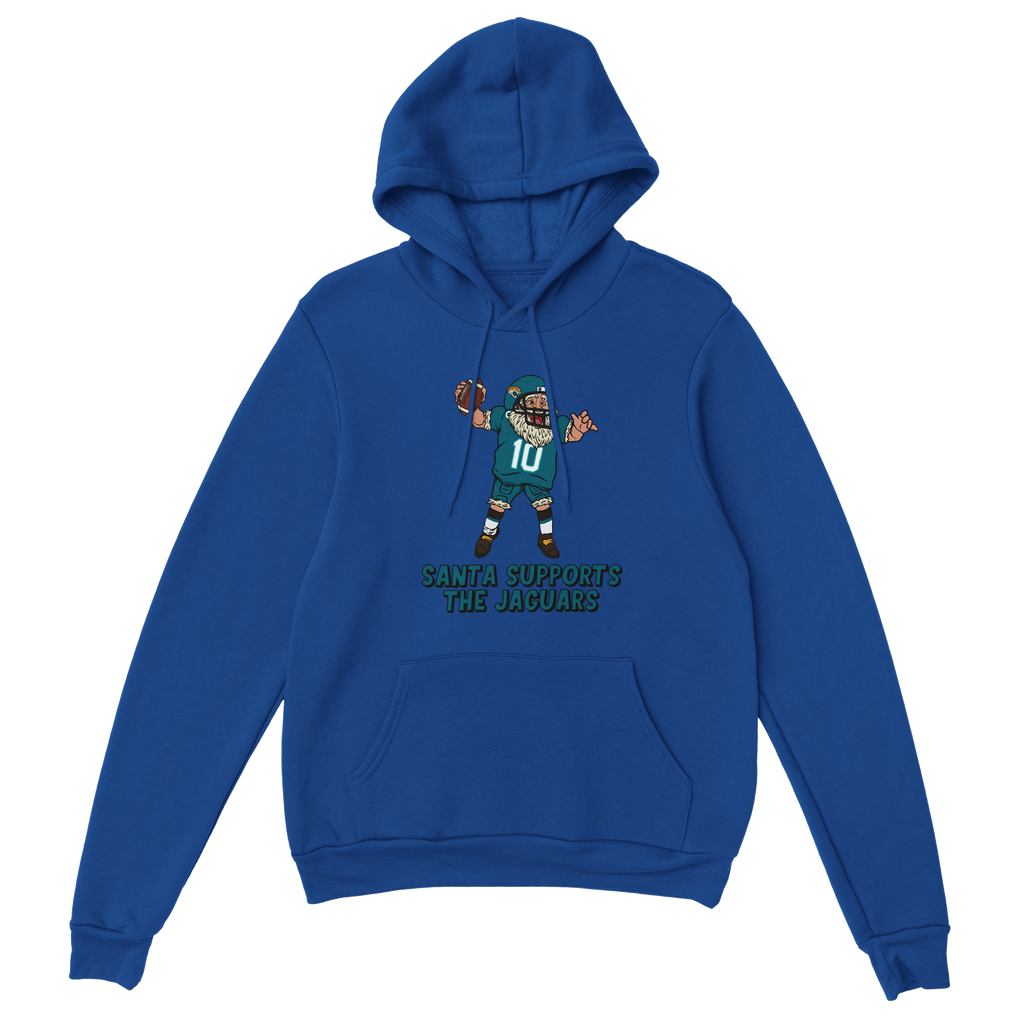 Jacksonville Jaguars Unisex Pullover Santa Hoodie