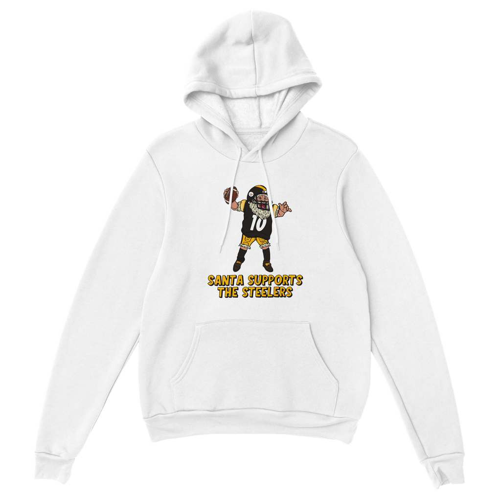 Pittsburgh Steelers Unisex Pullover Santa Hoodie