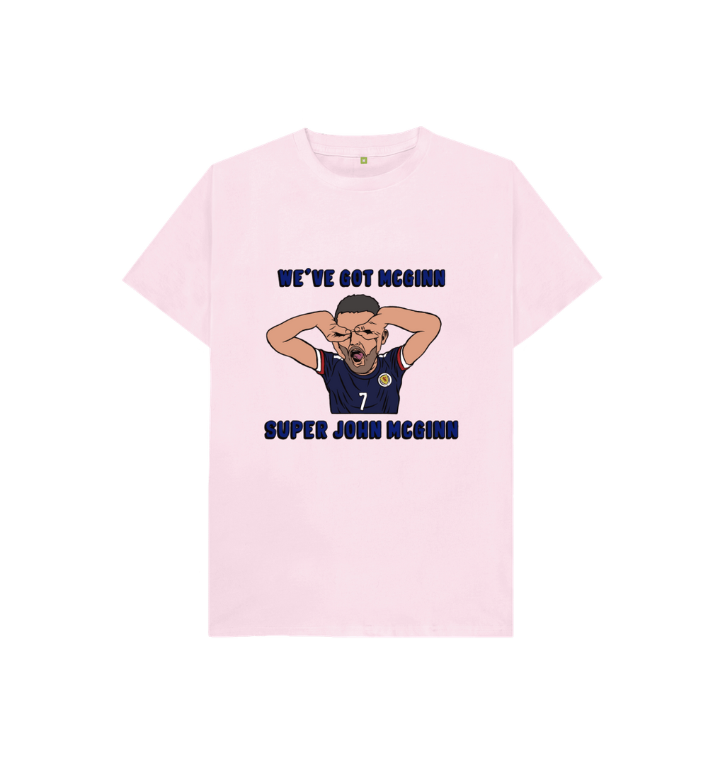 Pink Printed Kids T-Shirt Front