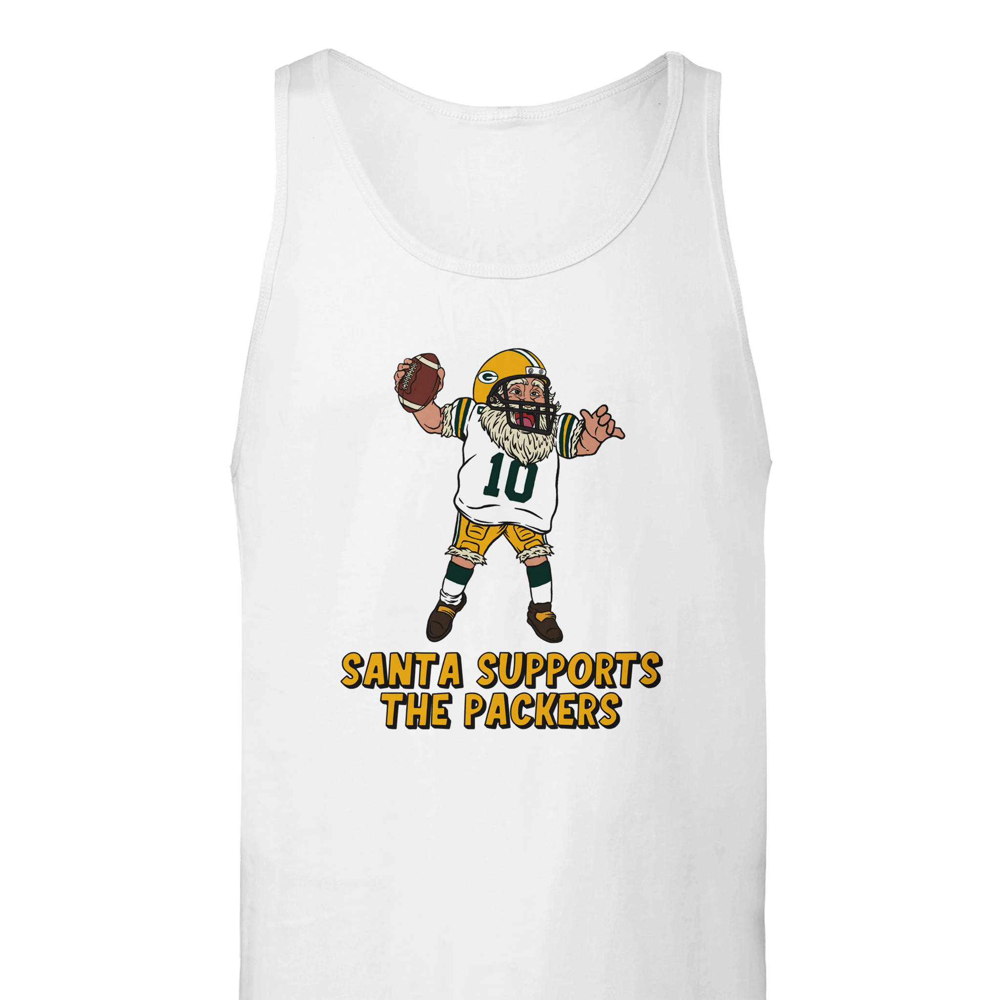 Green Bay Packers Unisex Santa Tank Top