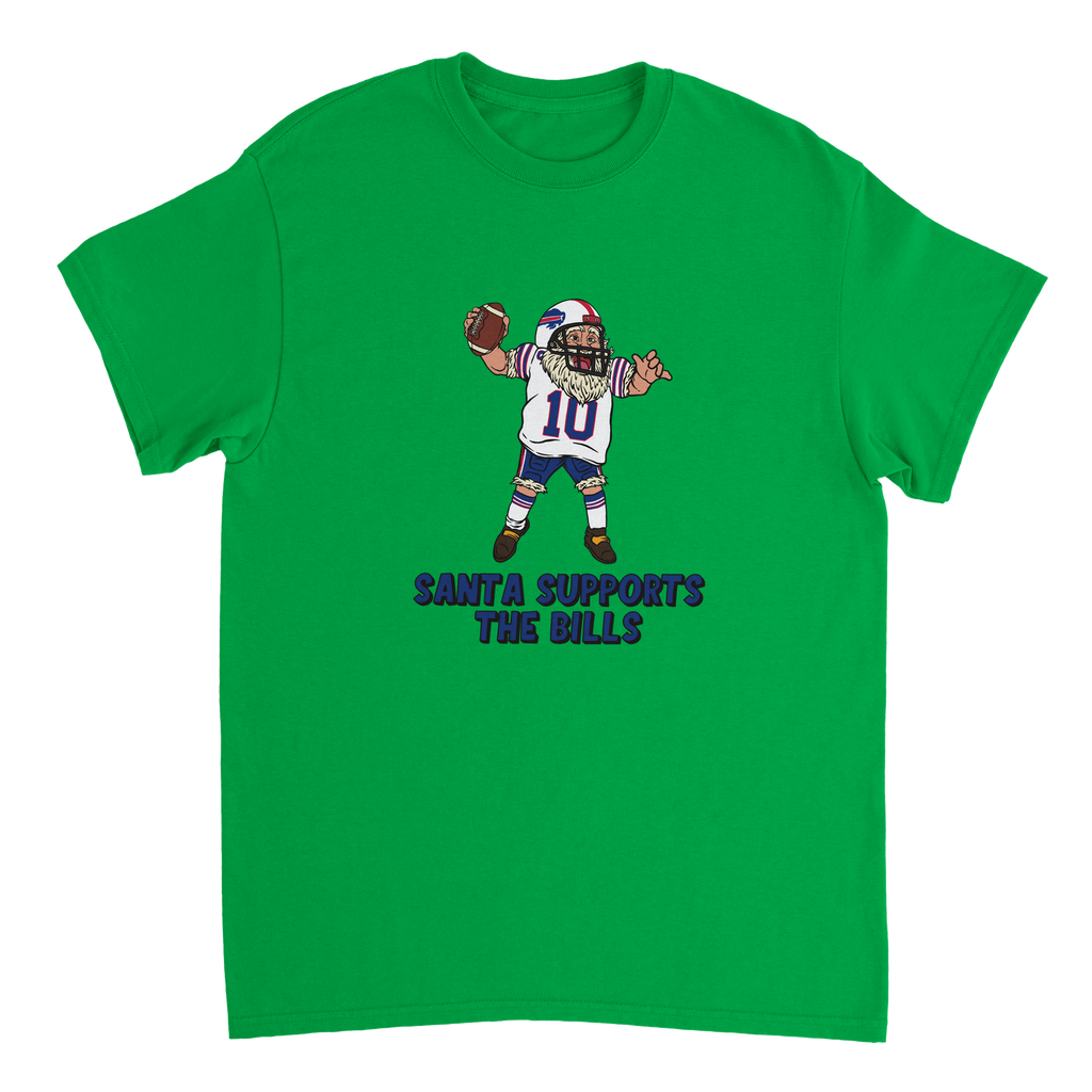 Buffalo Bills Unisex Crewneck Santa T-shirt