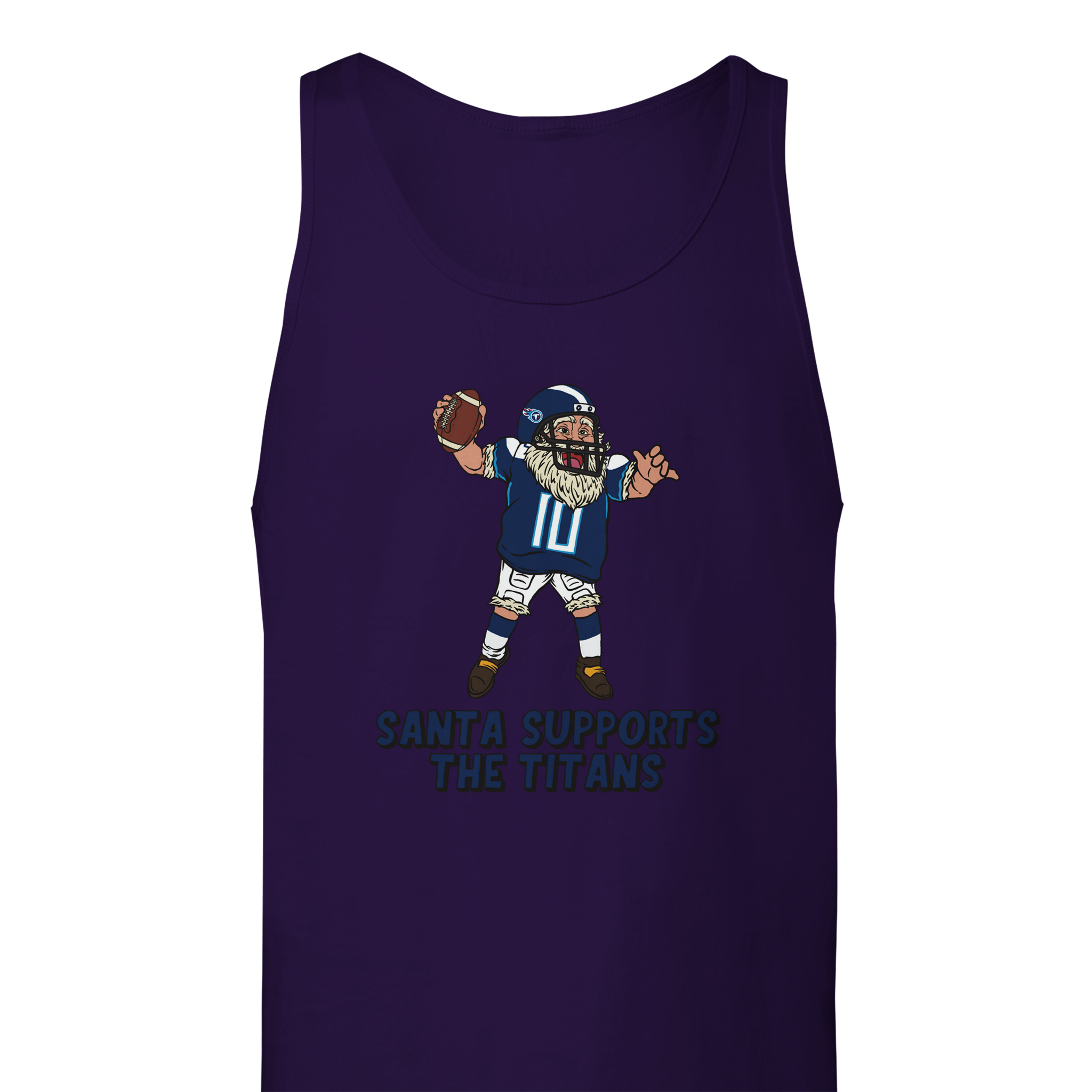 Tennessee Titans Unisex Santa Tank Top